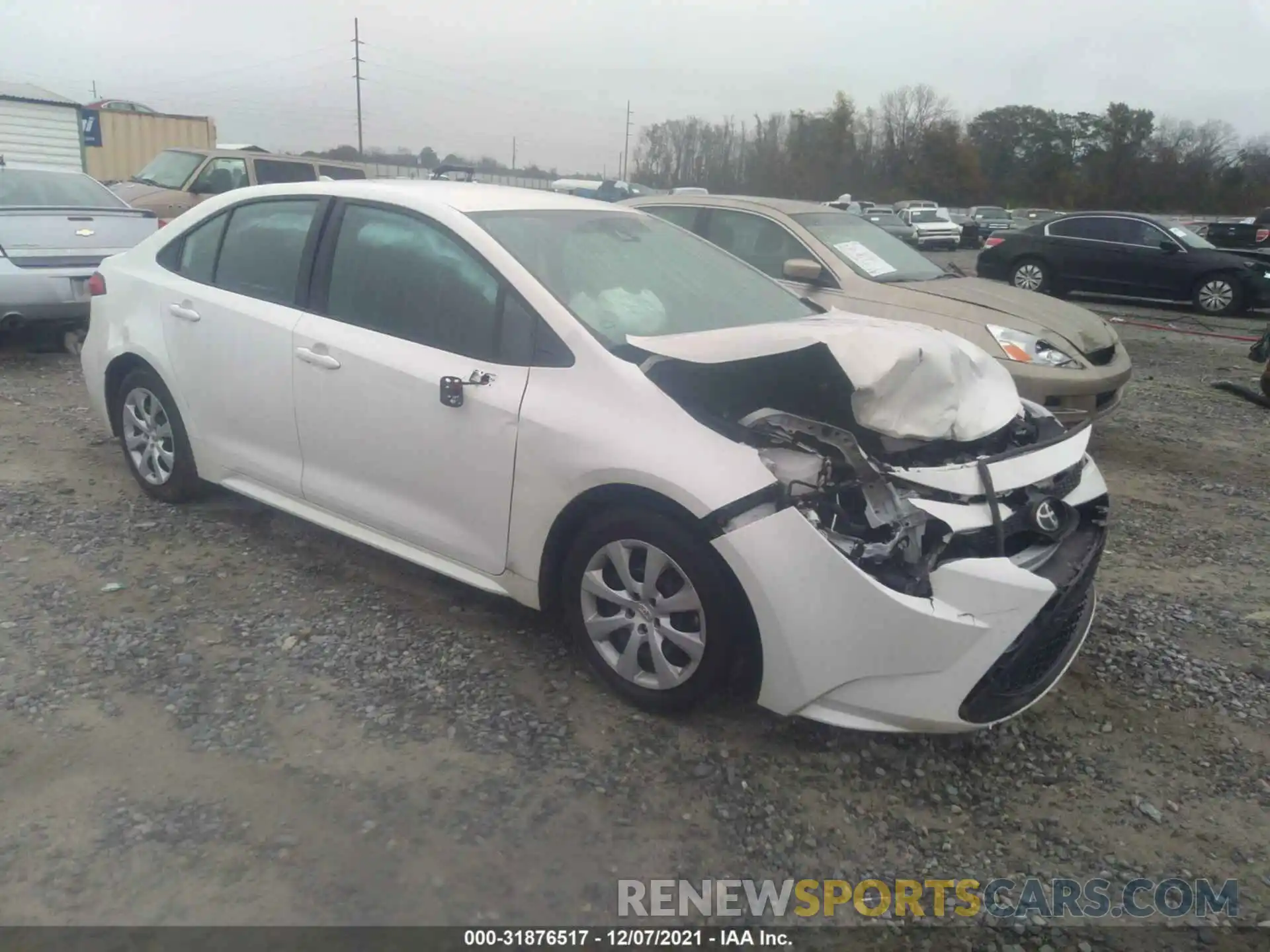 1 Photograph of a damaged car 5YFEPMAEXMP160109 TOYOTA COROLLA 2021