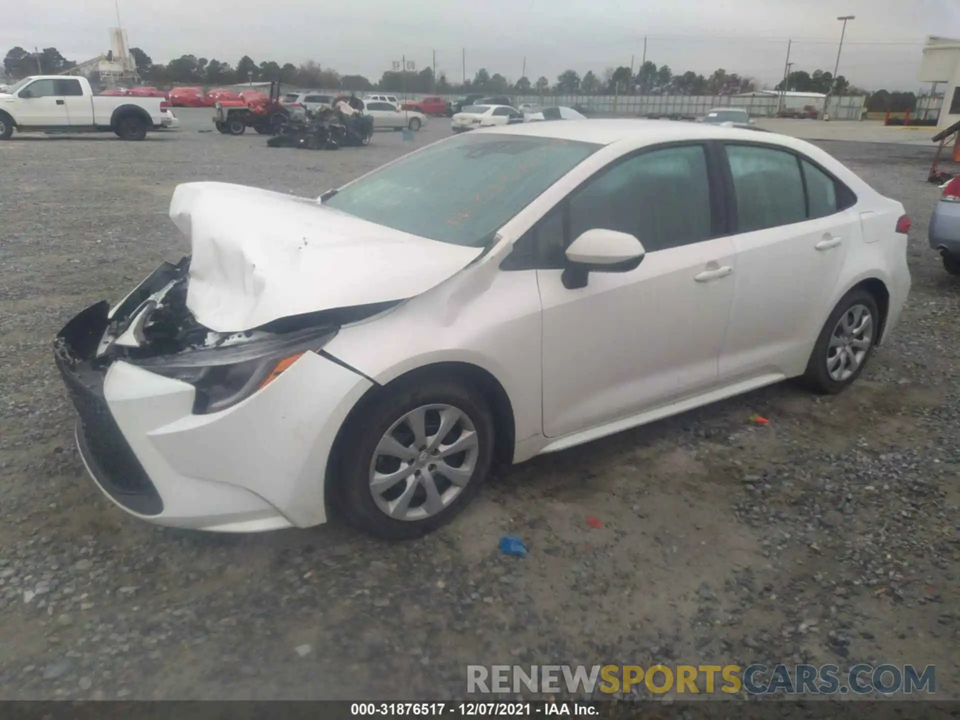 2 Photograph of a damaged car 5YFEPMAEXMP160109 TOYOTA COROLLA 2021