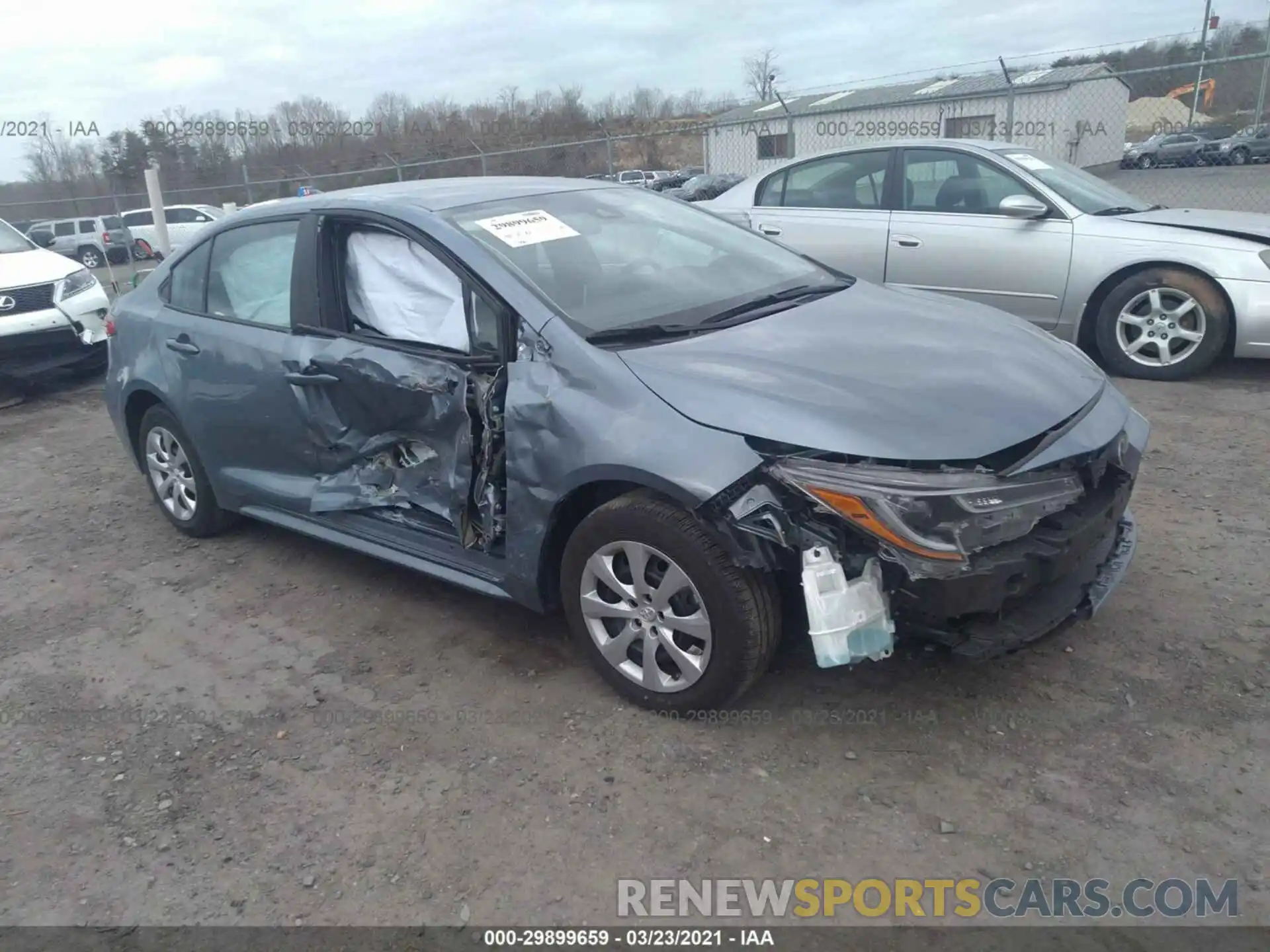 1 Photograph of a damaged car 5YFEPMAEXMP162149 TOYOTA COROLLA 2021