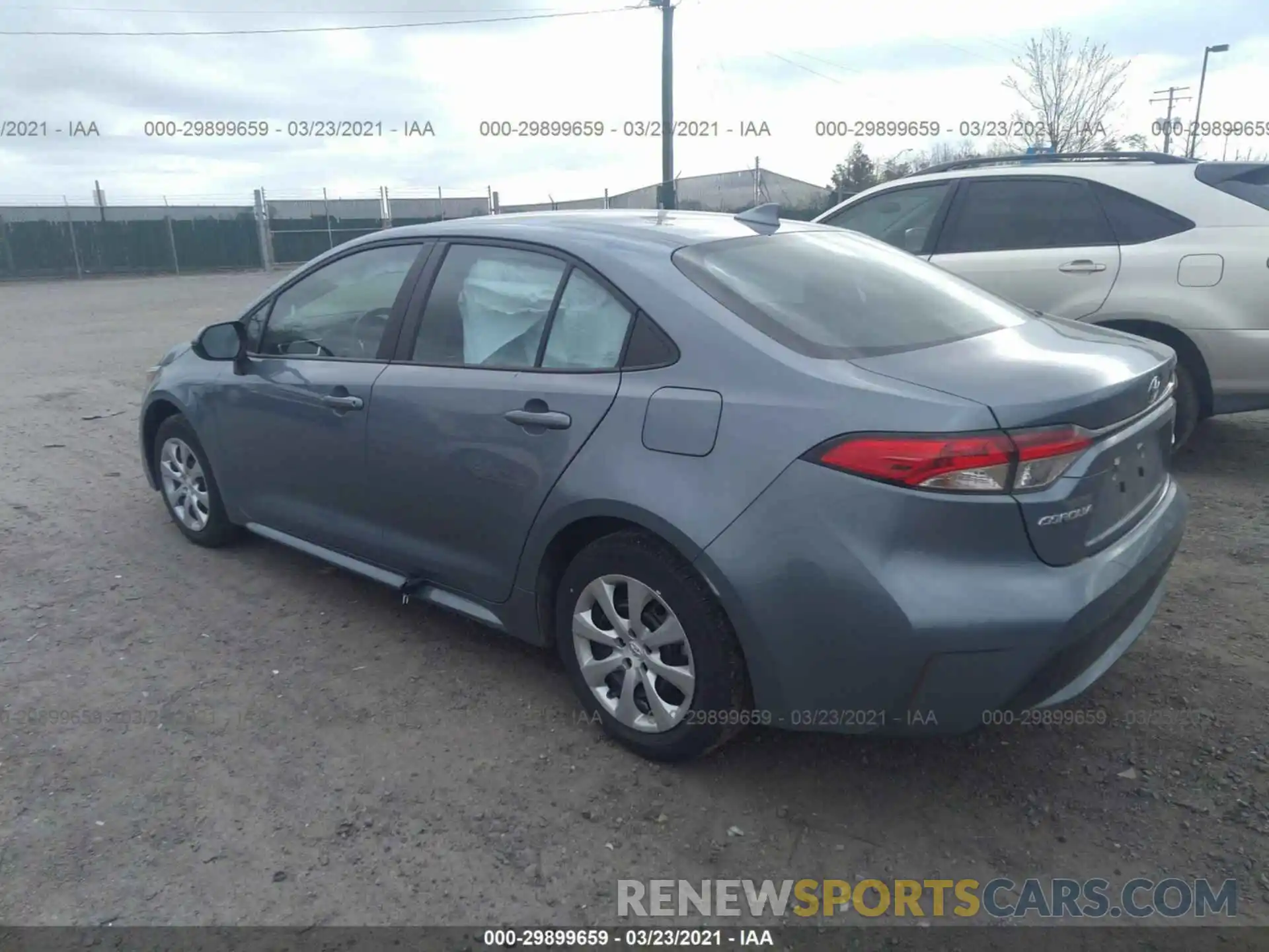 3 Photograph of a damaged car 5YFEPMAEXMP162149 TOYOTA COROLLA 2021