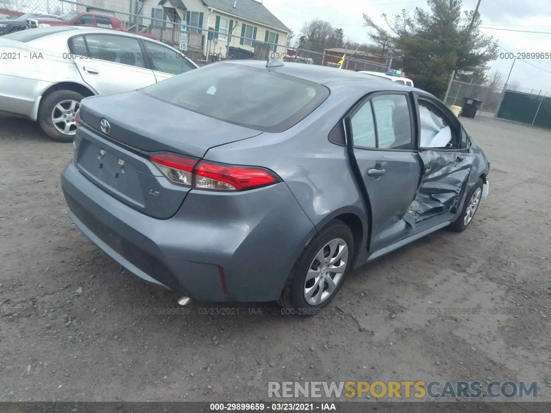 4 Photograph of a damaged car 5YFEPMAEXMP162149 TOYOTA COROLLA 2021