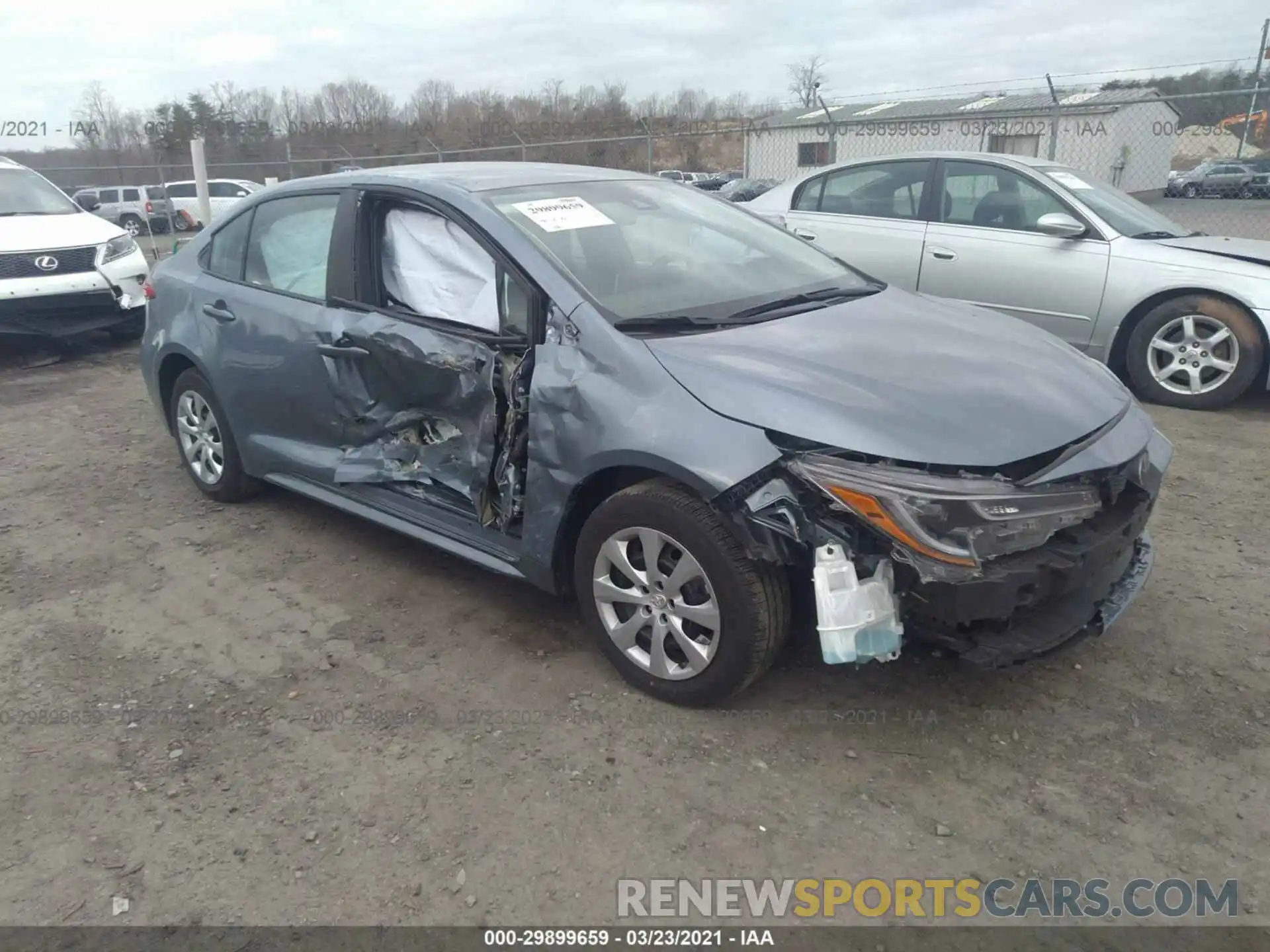 6 Photograph of a damaged car 5YFEPMAEXMP162149 TOYOTA COROLLA 2021