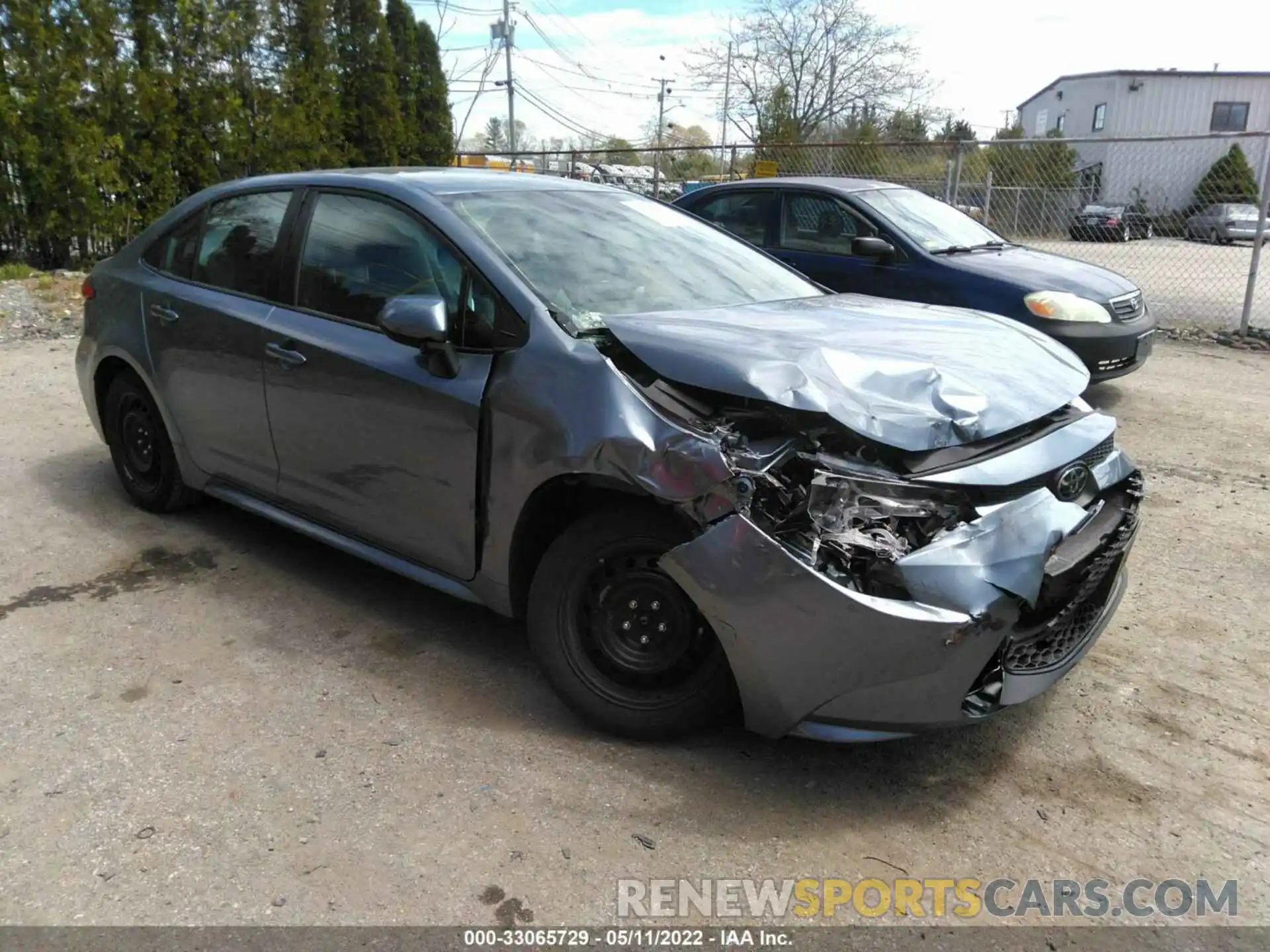 1 Photograph of a damaged car 5YFEPMAEXMP162443 TOYOTA COROLLA 2021