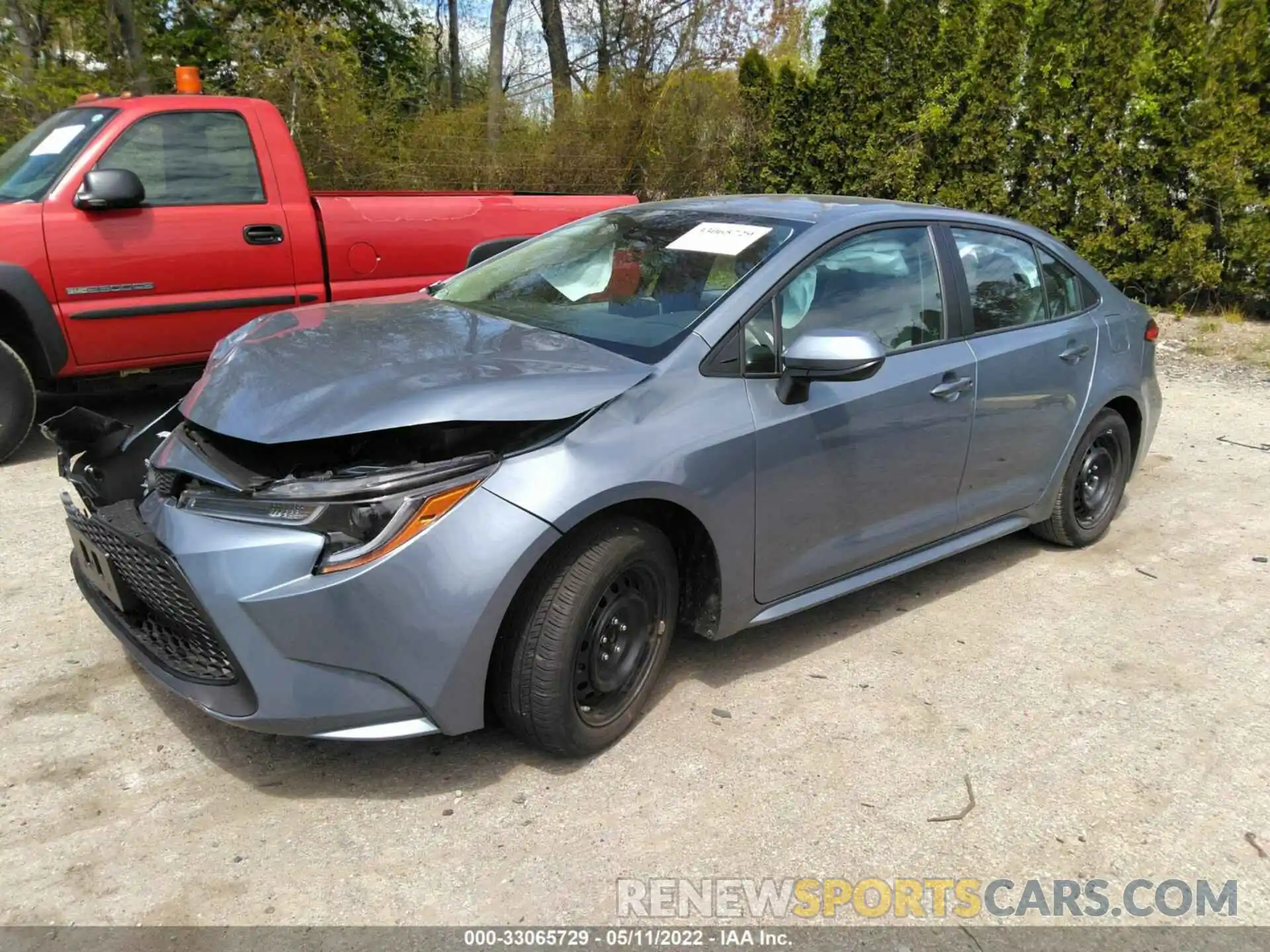 2 Photograph of a damaged car 5YFEPMAEXMP162443 TOYOTA COROLLA 2021