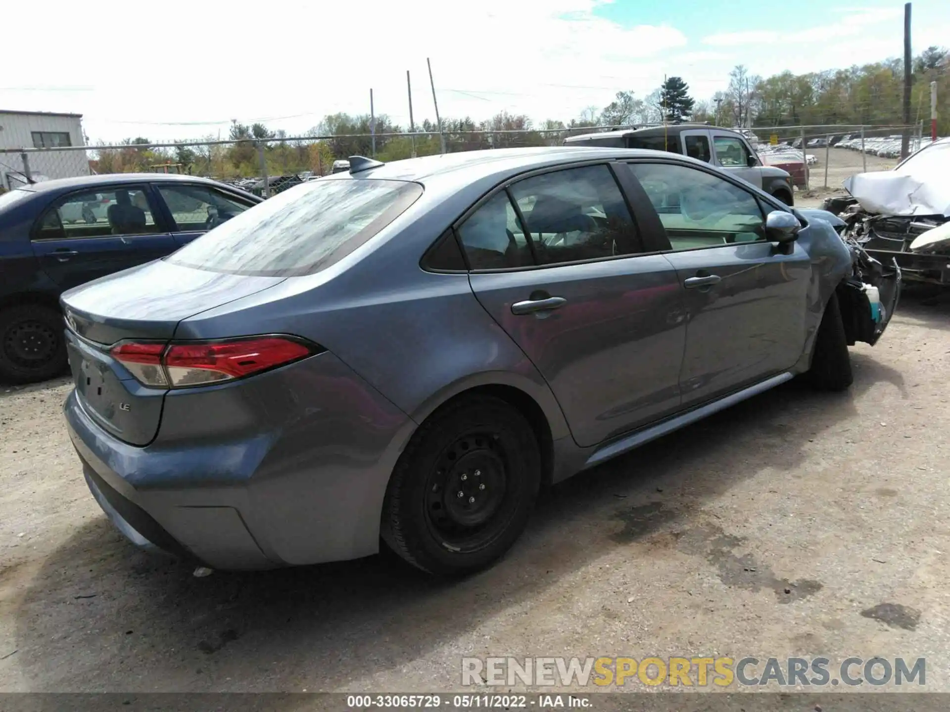 4 Photograph of a damaged car 5YFEPMAEXMP162443 TOYOTA COROLLA 2021