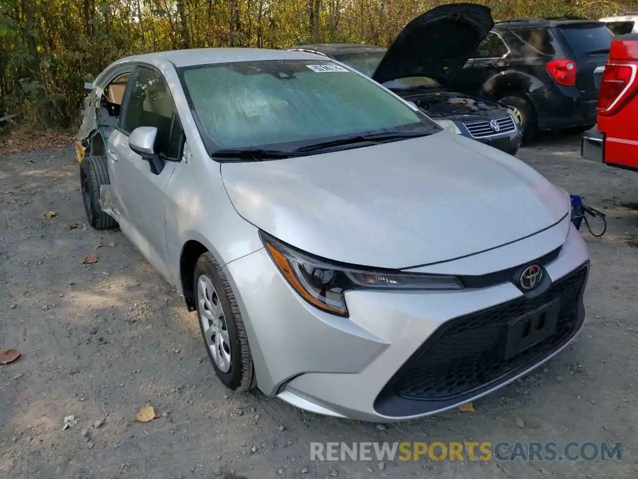 1 Photograph of a damaged car 5YFEPMAEXMP162717 TOYOTA COROLLA 2021