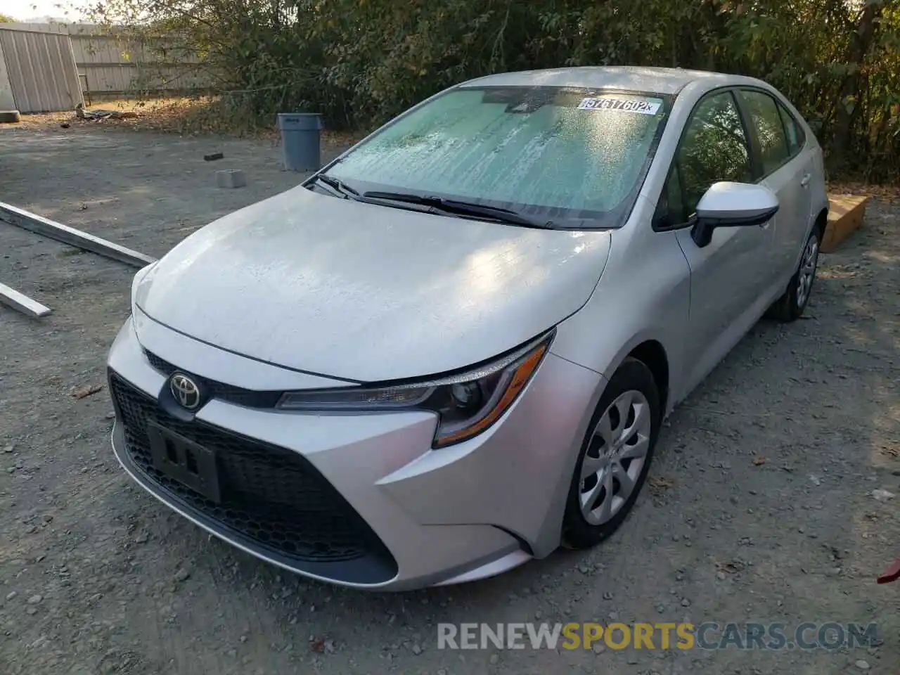 2 Photograph of a damaged car 5YFEPMAEXMP162717 TOYOTA COROLLA 2021