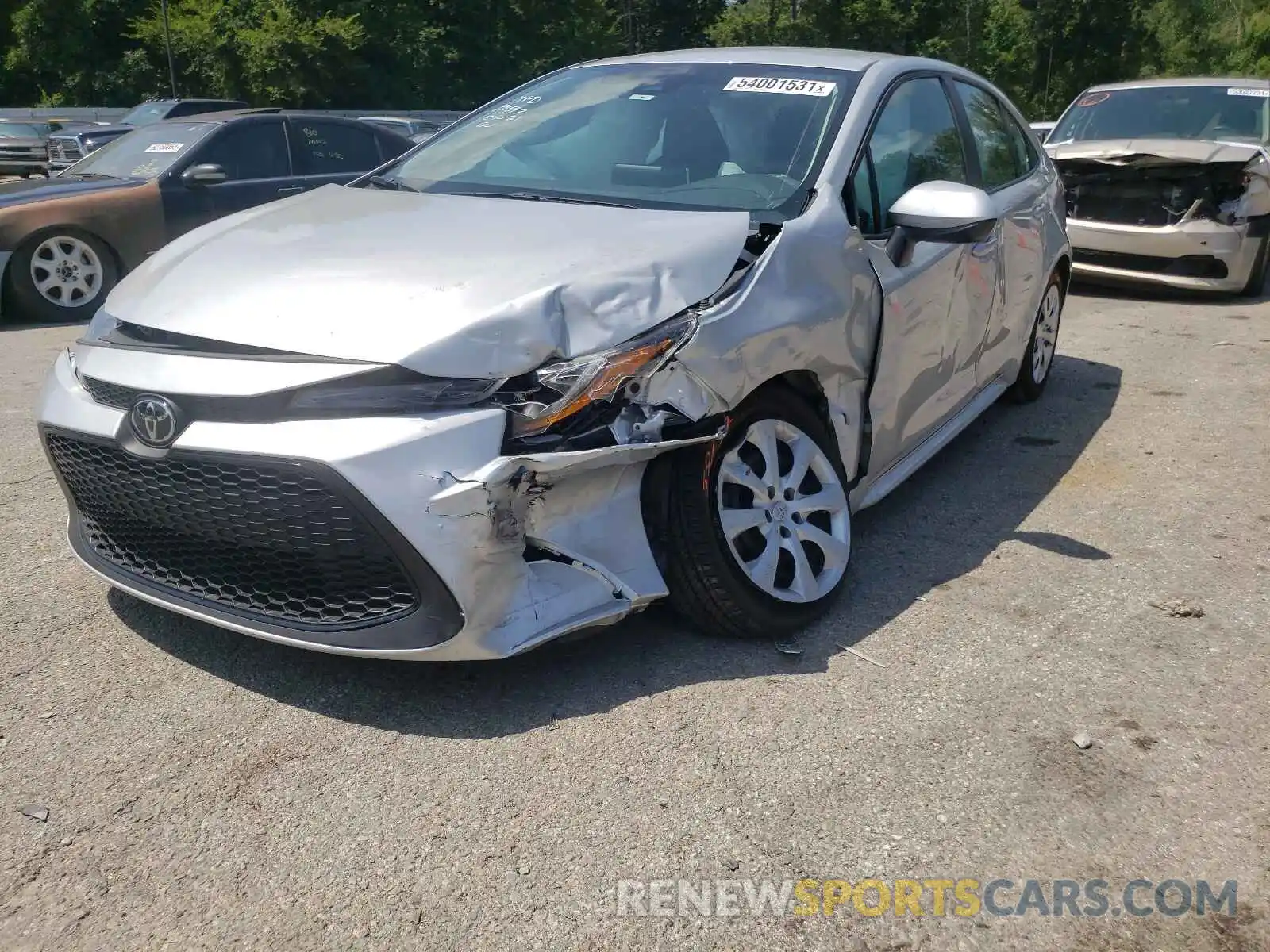 2 Photograph of a damaged car 5YFEPMAEXMP162877 TOYOTA COROLLA 2021