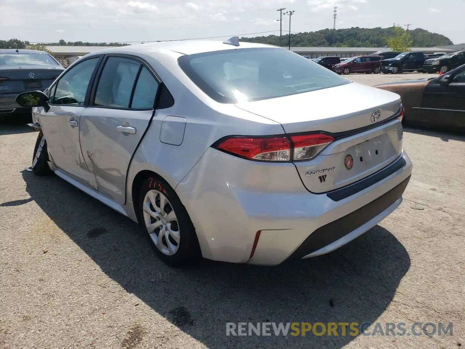 3 Photograph of a damaged car 5YFEPMAEXMP162877 TOYOTA COROLLA 2021