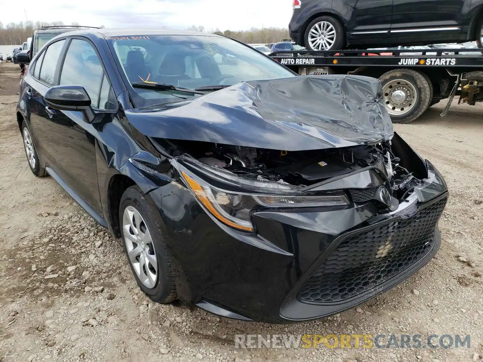 1 Photograph of a damaged car 5YFEPMAEXMP163009 TOYOTA COROLLA 2021