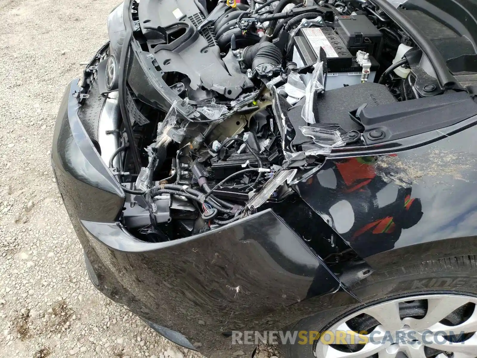 9 Photograph of a damaged car 5YFEPMAEXMP163009 TOYOTA COROLLA 2021