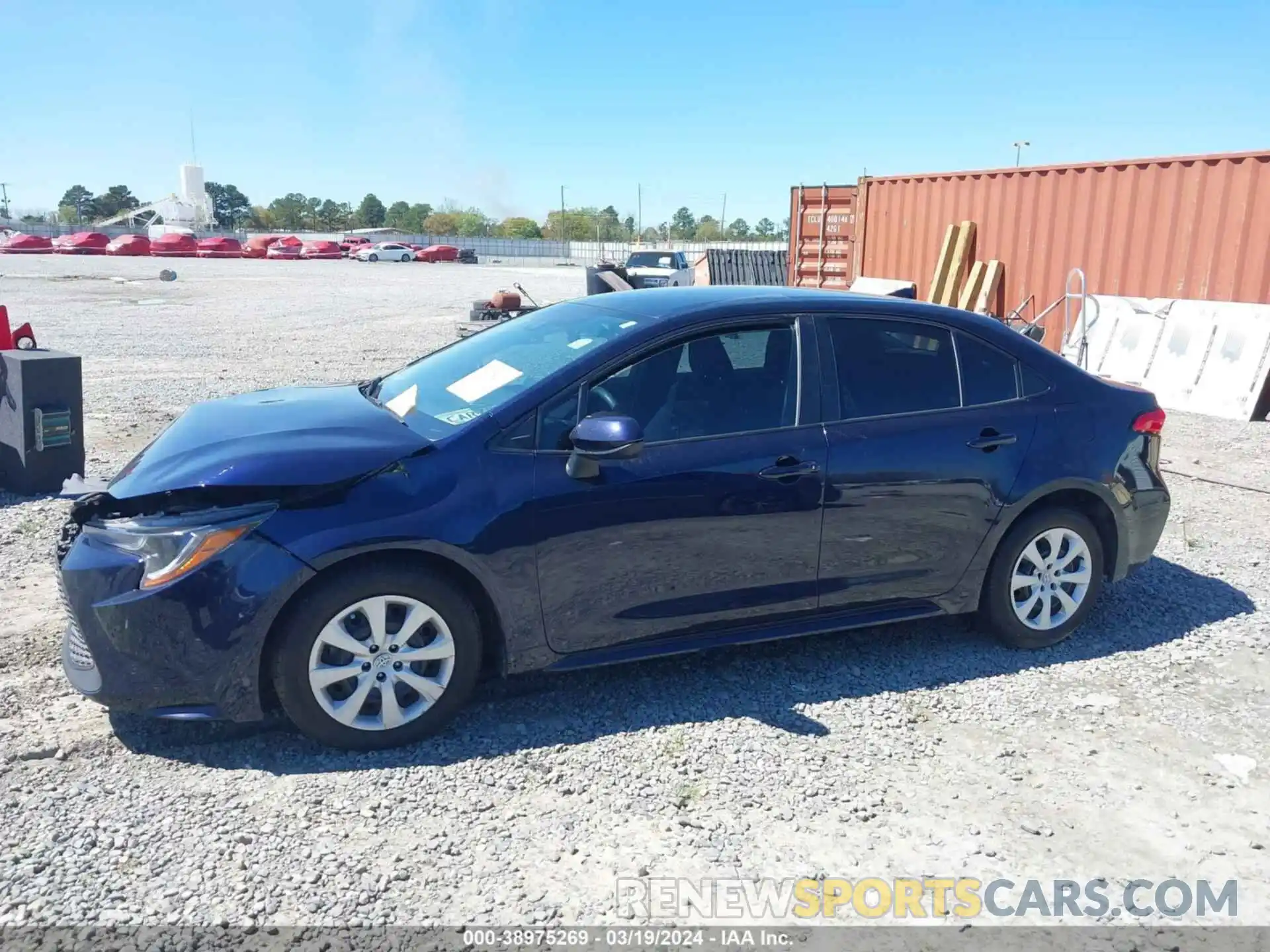 14 Photograph of a damaged car 5YFEPMAEXMP163334 TOYOTA COROLLA 2021