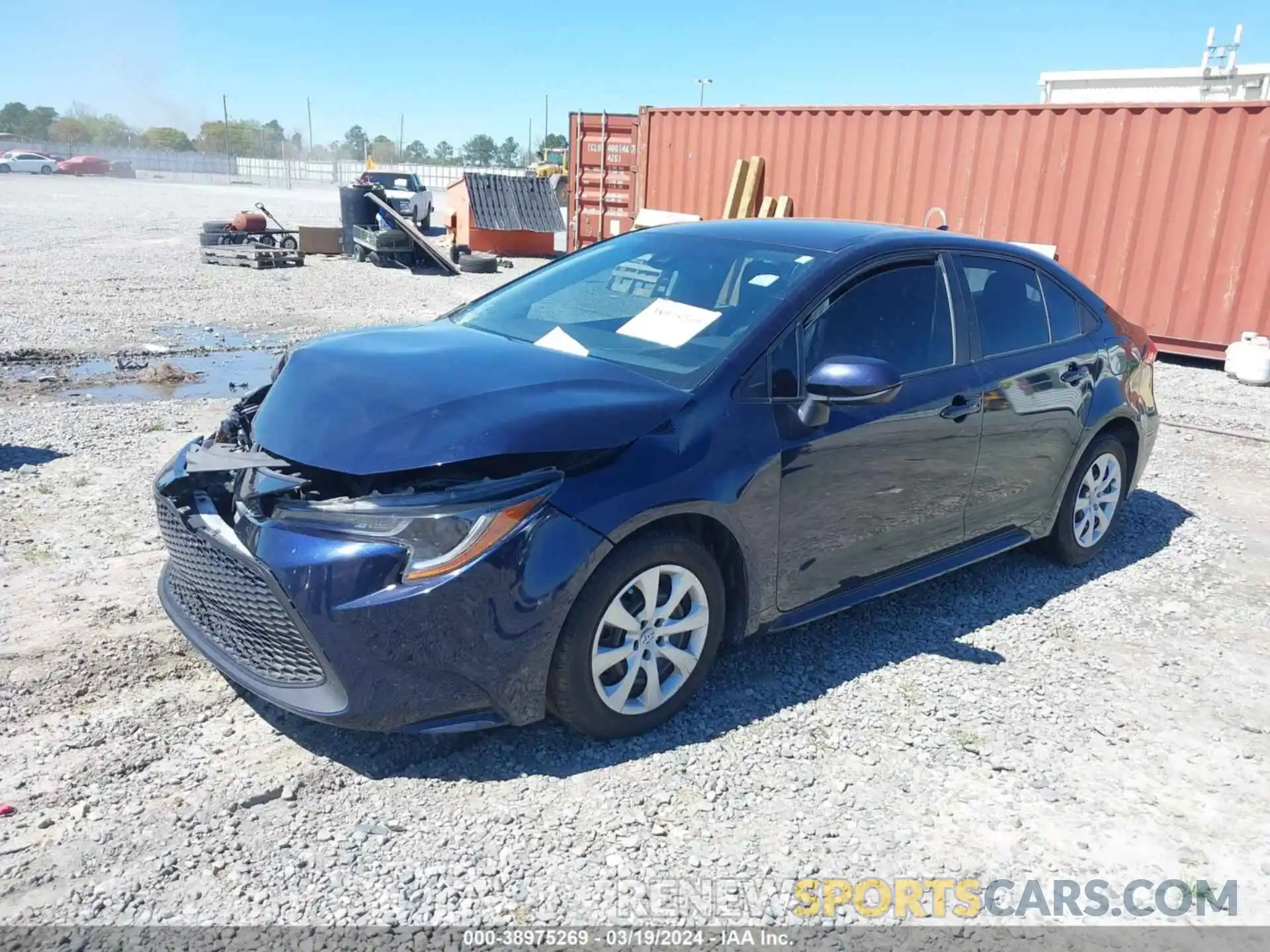 2 Photograph of a damaged car 5YFEPMAEXMP163334 TOYOTA COROLLA 2021