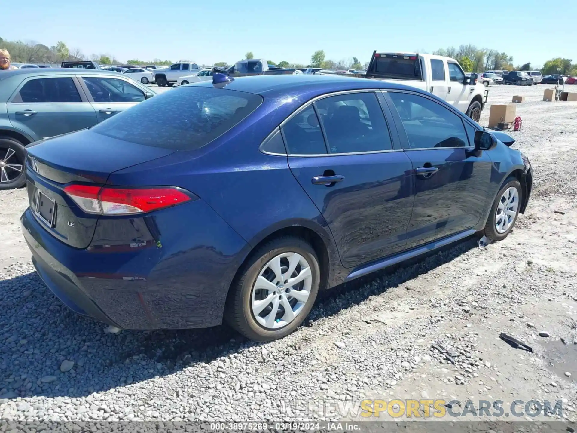 4 Photograph of a damaged car 5YFEPMAEXMP163334 TOYOTA COROLLA 2021