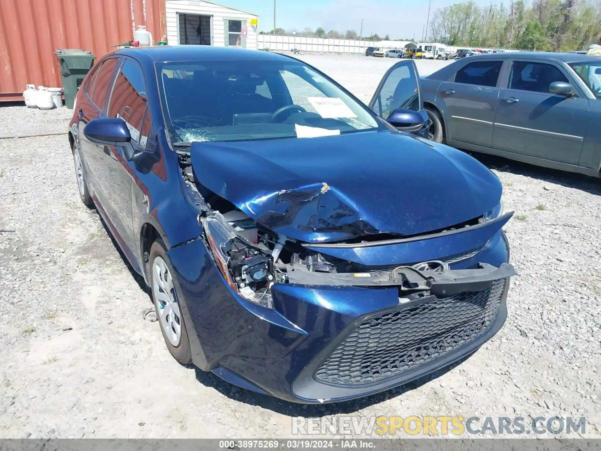 6 Photograph of a damaged car 5YFEPMAEXMP163334 TOYOTA COROLLA 2021