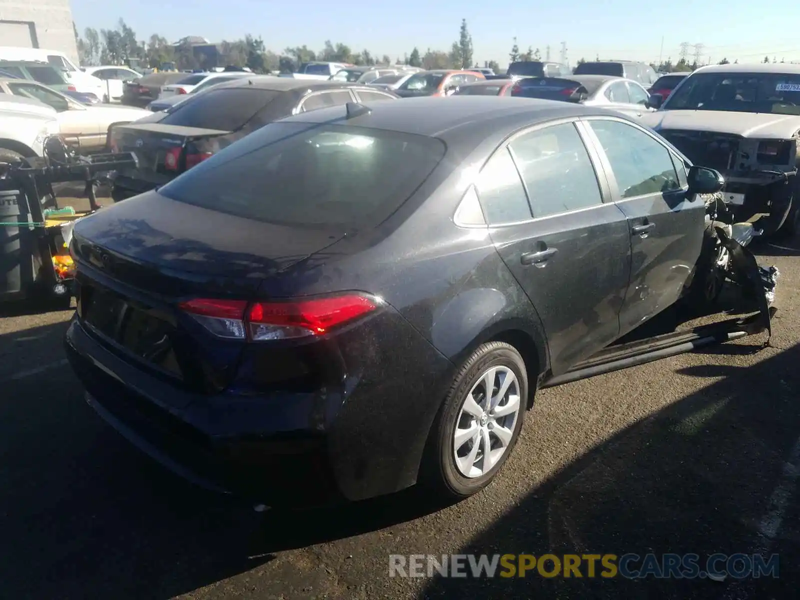 4 Photograph of a damaged car 5YFEPMAEXMP163947 TOYOTA COROLLA 2021