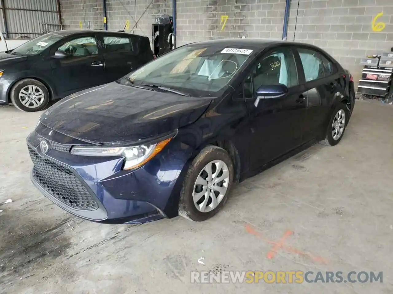 2 Photograph of a damaged car 5YFEPMAEXMP164029 TOYOTA COROLLA 2021