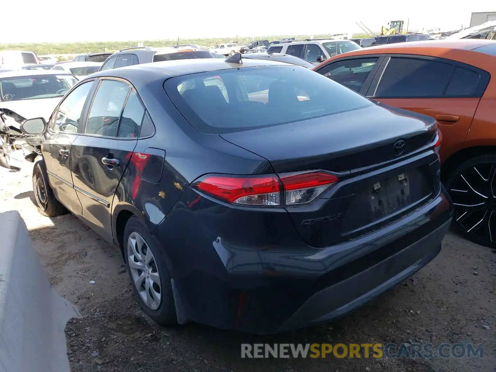 3 Photograph of a damaged car 5YFEPMAEXMP164032 TOYOTA COROLLA 2021