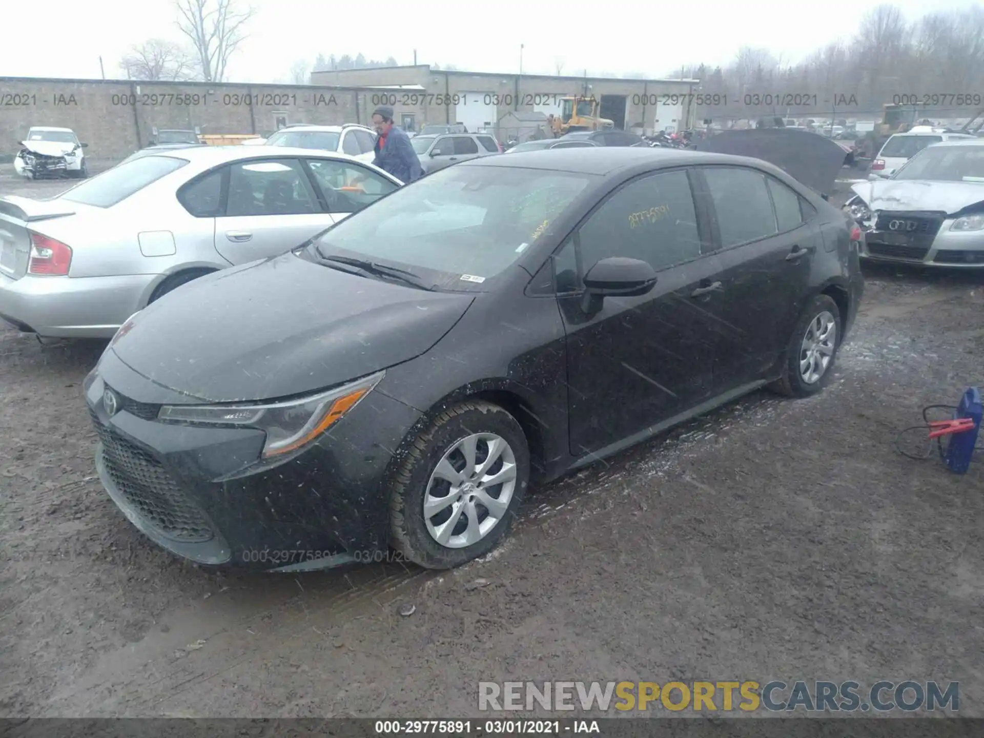 2 Photograph of a damaged car 5YFEPMAEXMP165813 TOYOTA COROLLA 2021