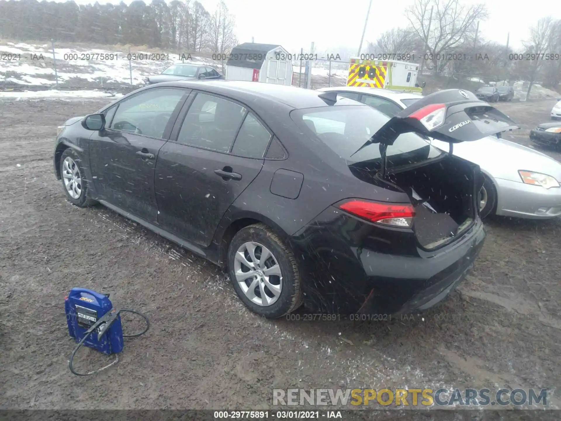 3 Photograph of a damaged car 5YFEPMAEXMP165813 TOYOTA COROLLA 2021