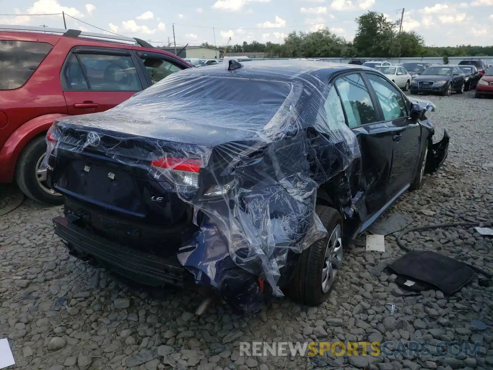 4 Photograph of a damaged car 5YFEPMAEXMP166234 TOYOTA COROLLA 2021