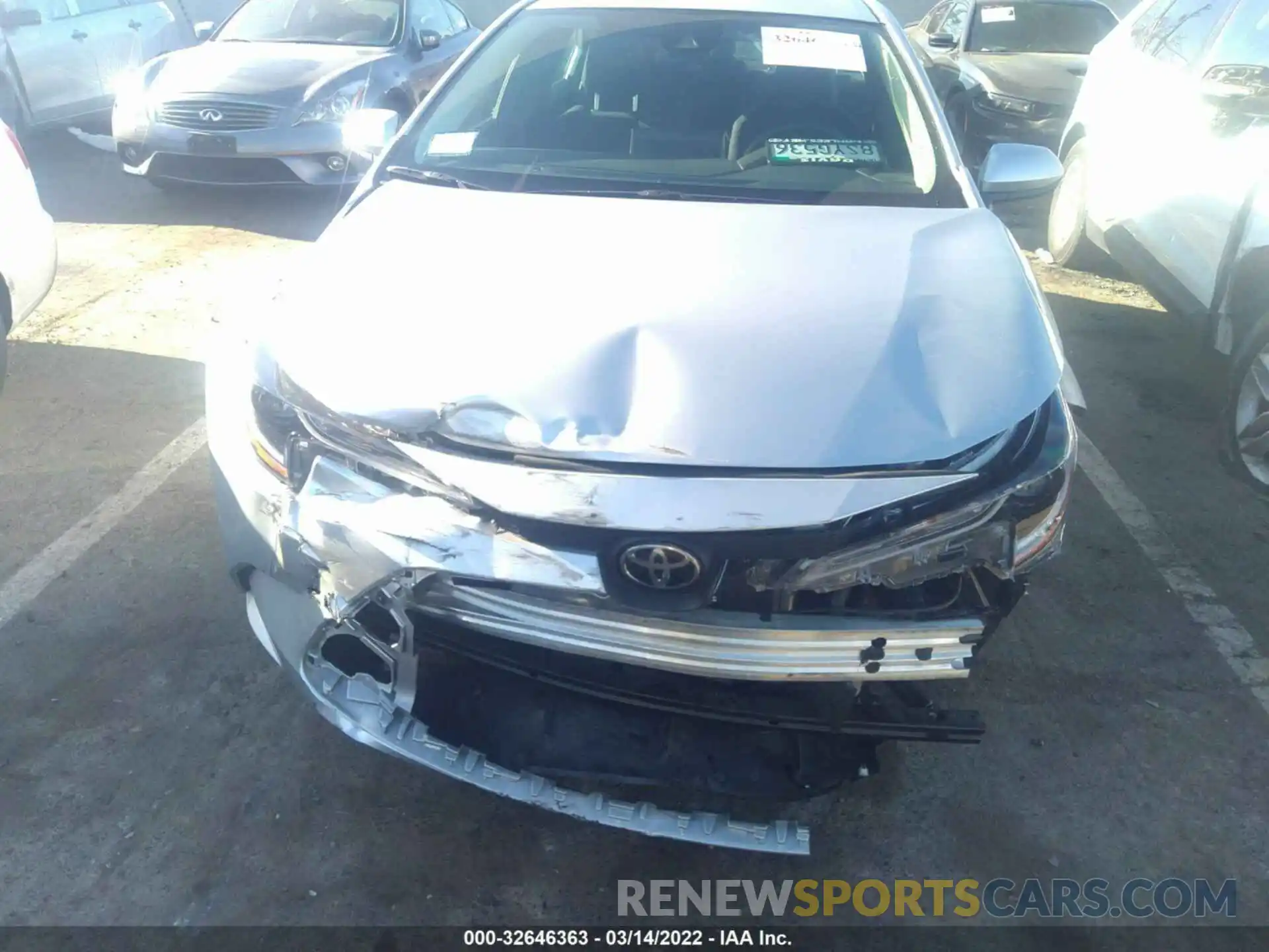 6 Photograph of a damaged car 5YFEPMAEXMP166461 TOYOTA COROLLA 2021