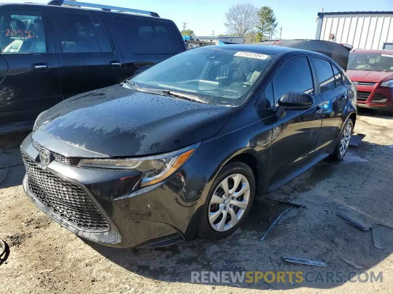 1 Photograph of a damaged car 5YFEPMAEXMP167416 TOYOTA COROLLA 2021