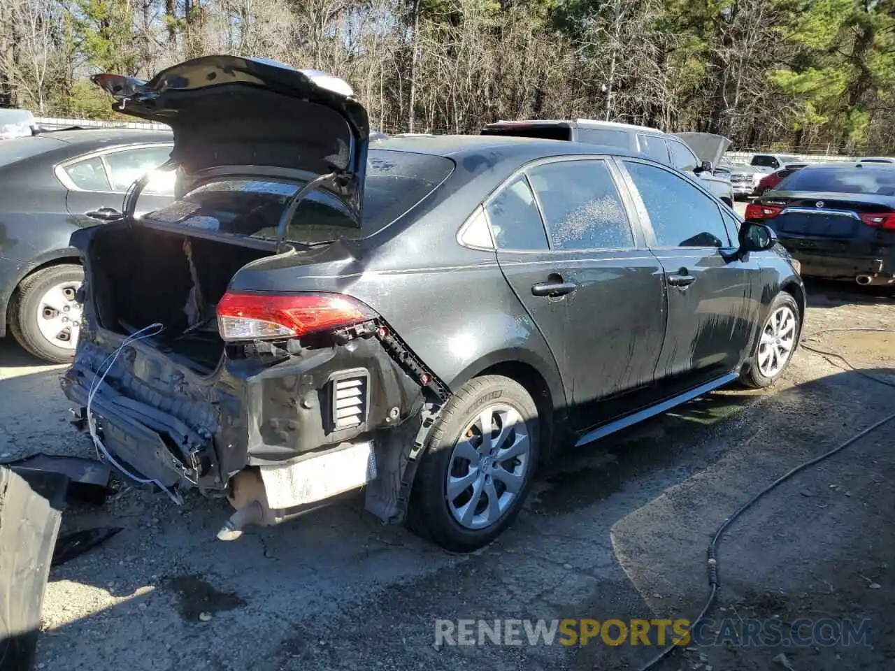 3 Photograph of a damaged car 5YFEPMAEXMP167416 TOYOTA COROLLA 2021