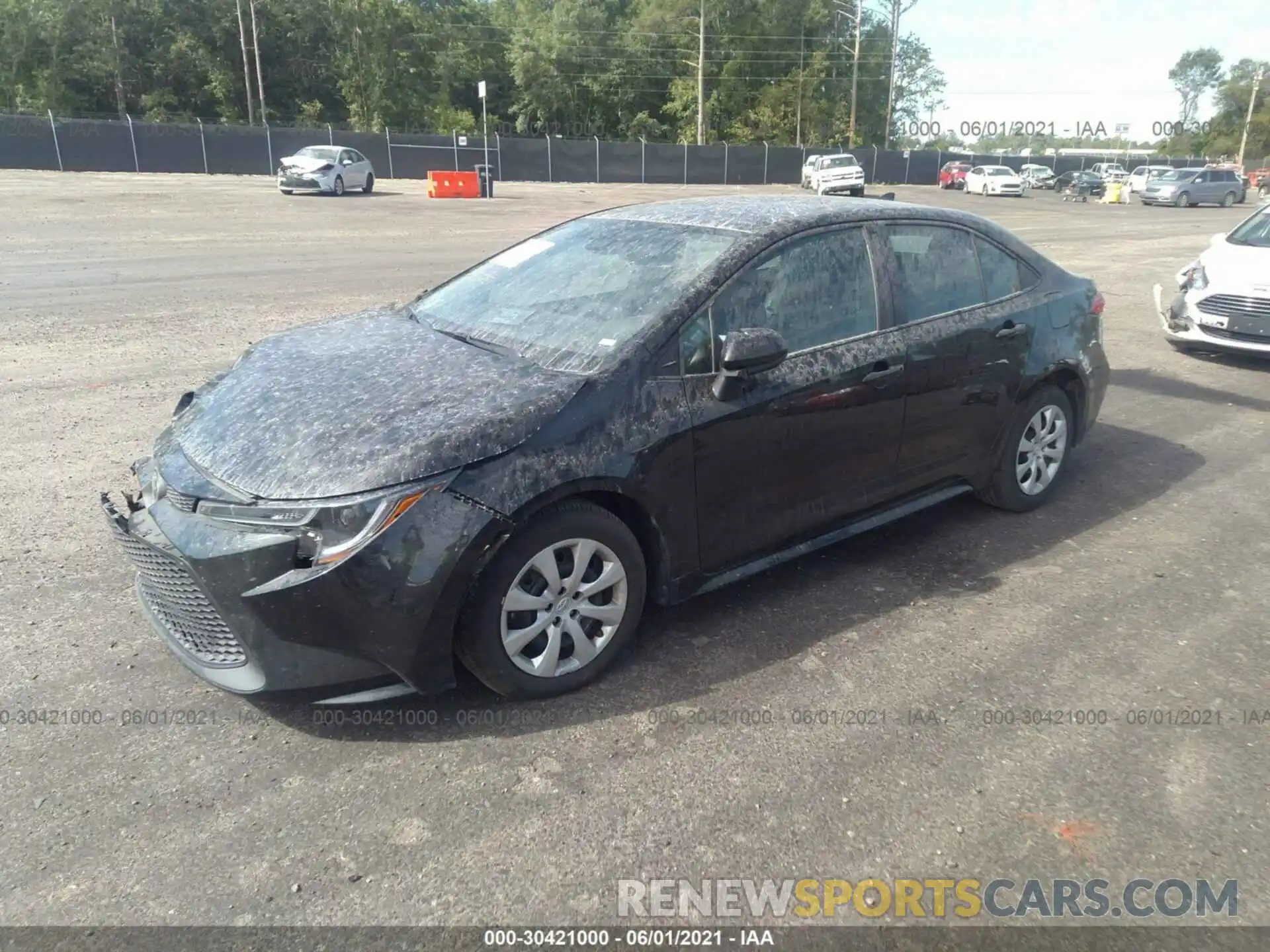 2 Photograph of a damaged car 5YFEPMAEXMP169781 TOYOTA COROLLA 2021