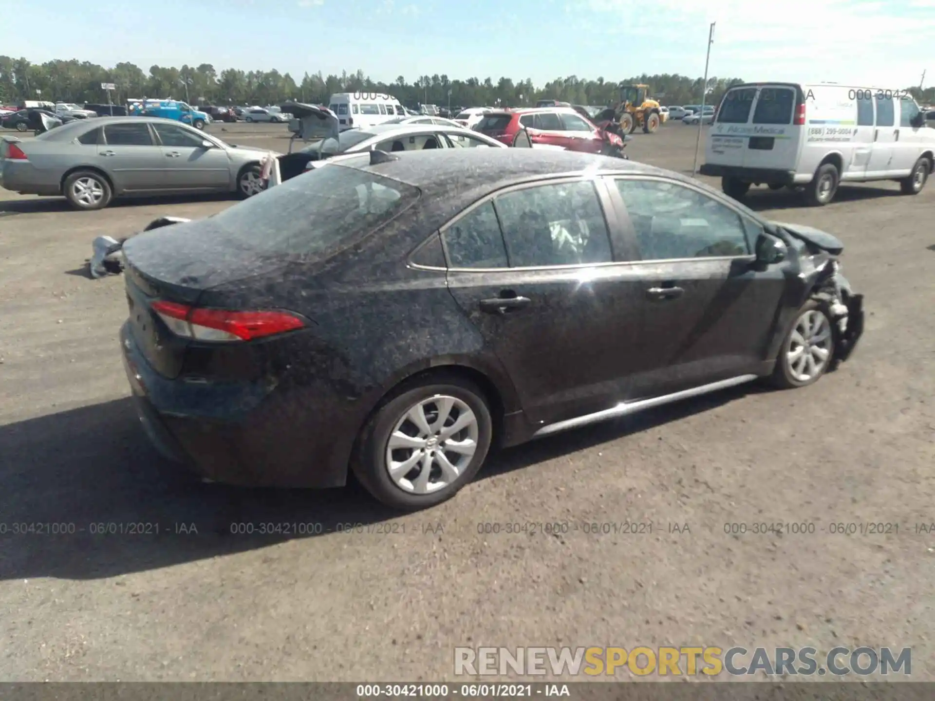 4 Photograph of a damaged car 5YFEPMAEXMP169781 TOYOTA COROLLA 2021