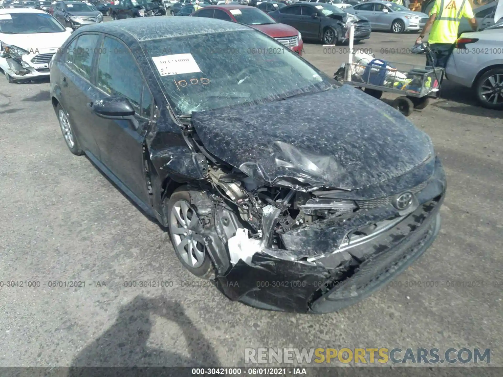 6 Photograph of a damaged car 5YFEPMAEXMP169781 TOYOTA COROLLA 2021