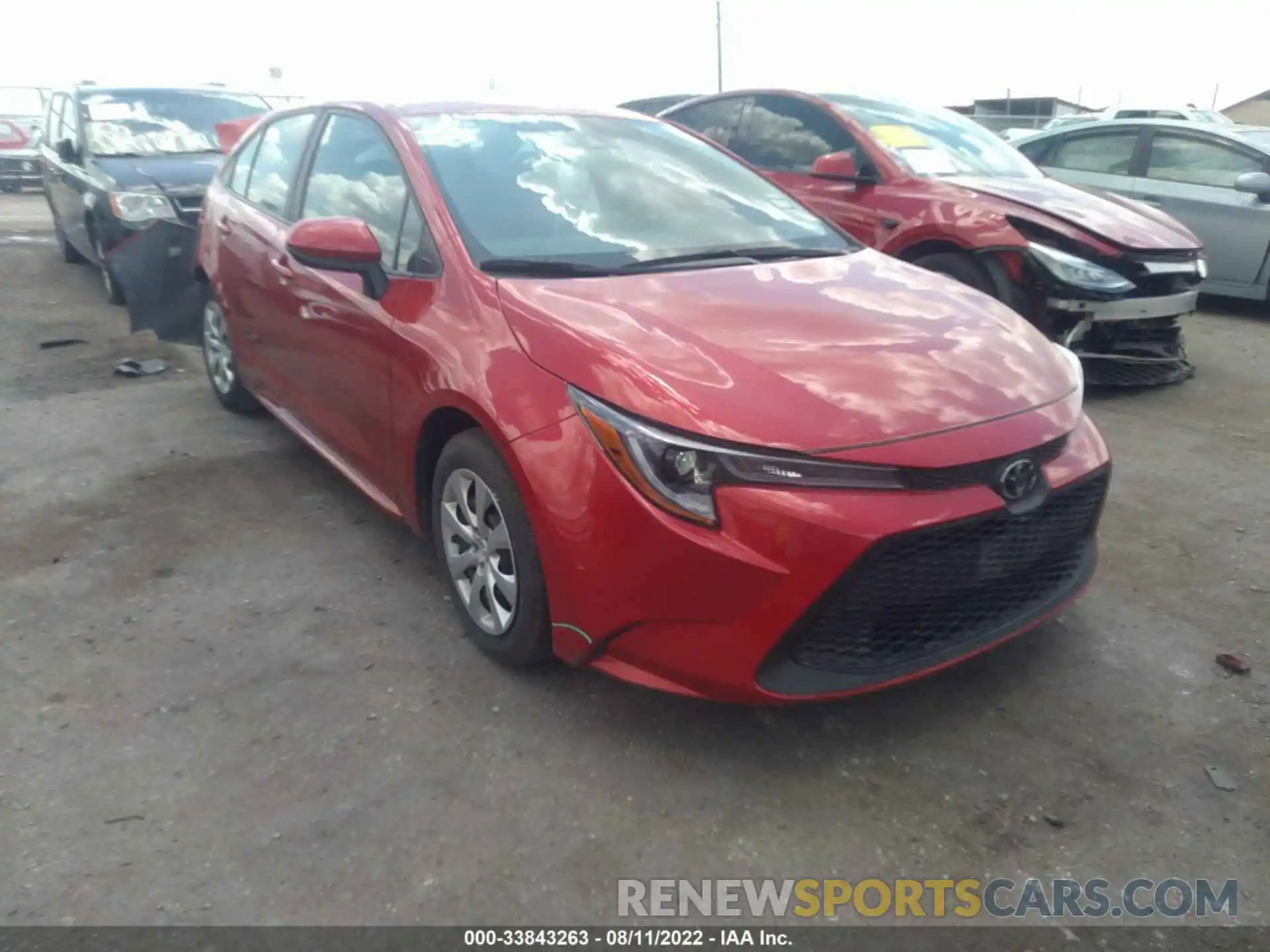 1 Фотография поврежденного автомобиля 5YFEPMAEXMP169909 TOYOTA COROLLA 2021