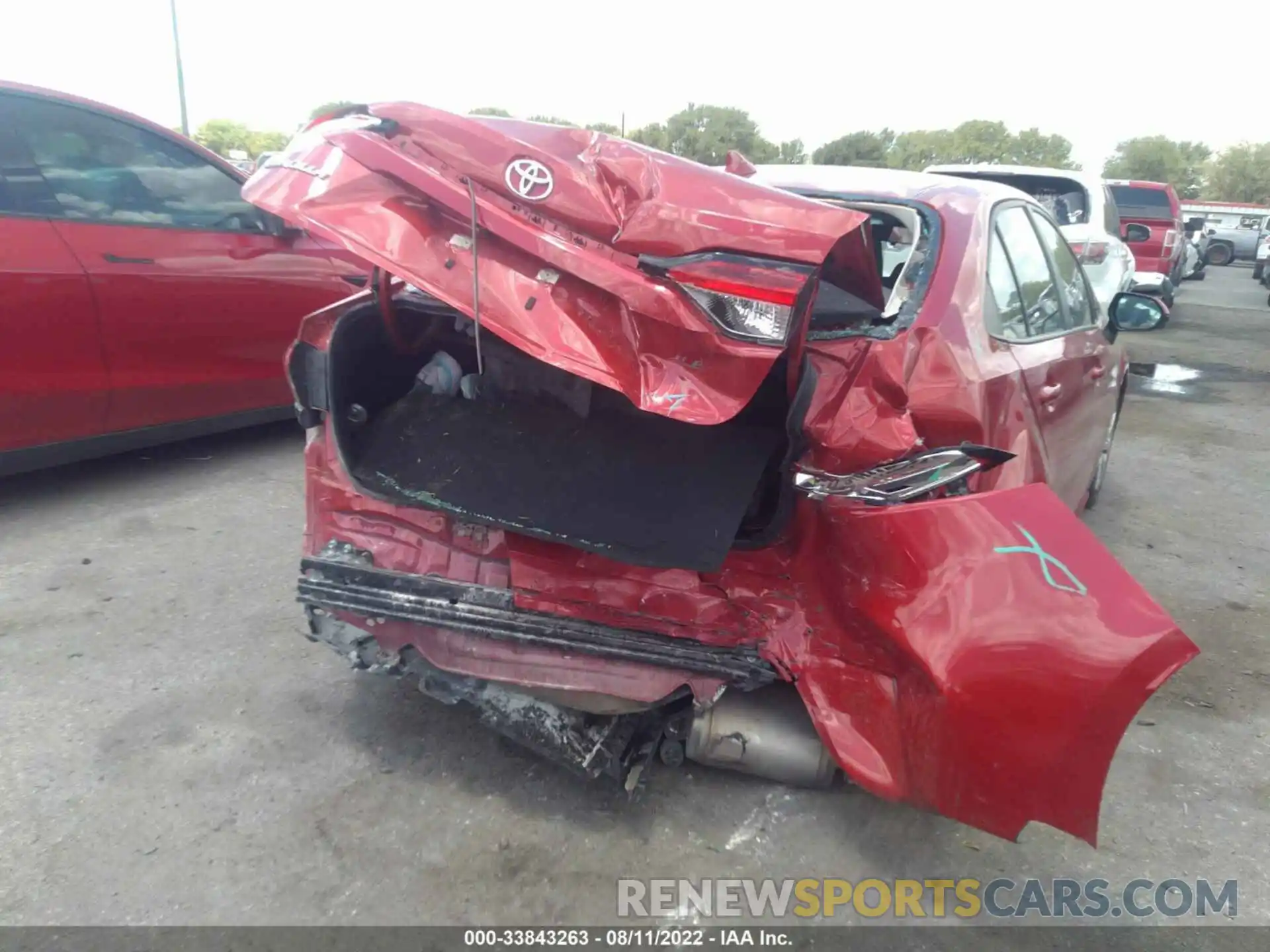 6 Photograph of a damaged car 5YFEPMAEXMP169909 TOYOTA COROLLA 2021