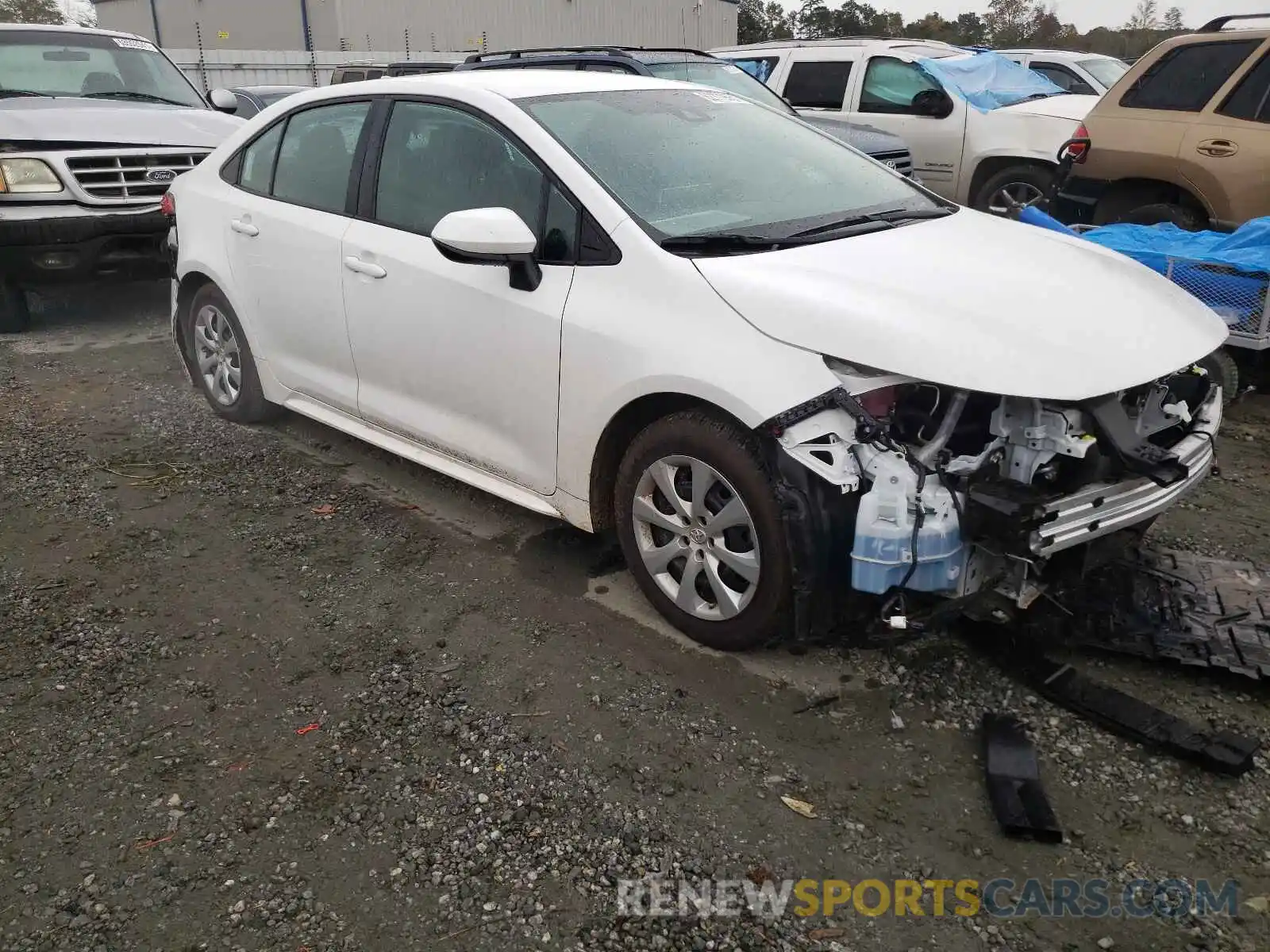 1 Photograph of a damaged car 5YFEPMAEXMP172048 TOYOTA COROLLA 2021