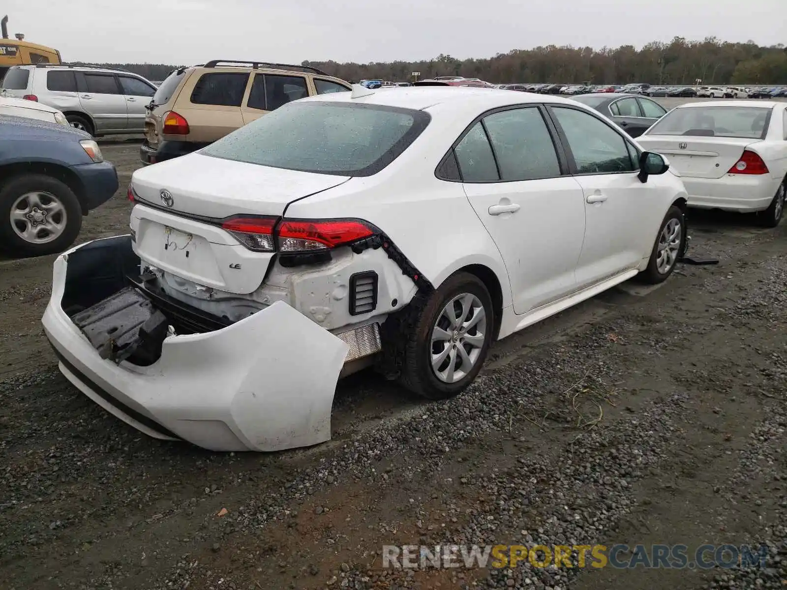 4 Photograph of a damaged car 5YFEPMAEXMP172048 TOYOTA COROLLA 2021