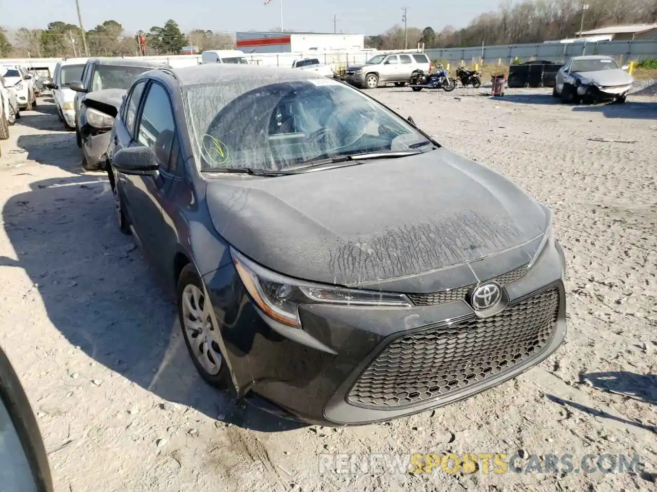 1 Photograph of a damaged car 5YFEPMAEXMP172079 TOYOTA COROLLA 2021