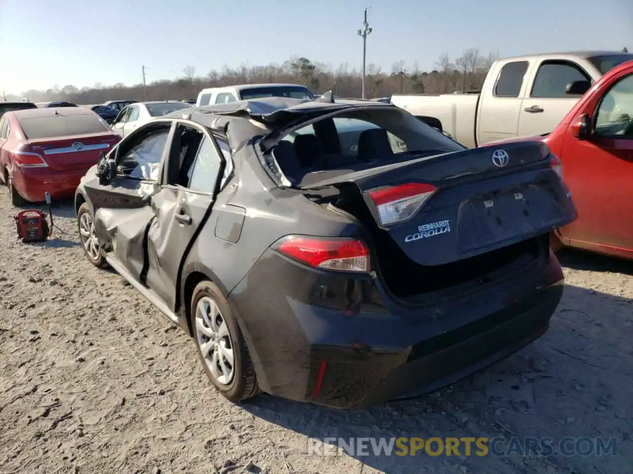 3 Photograph of a damaged car 5YFEPMAEXMP172079 TOYOTA COROLLA 2021