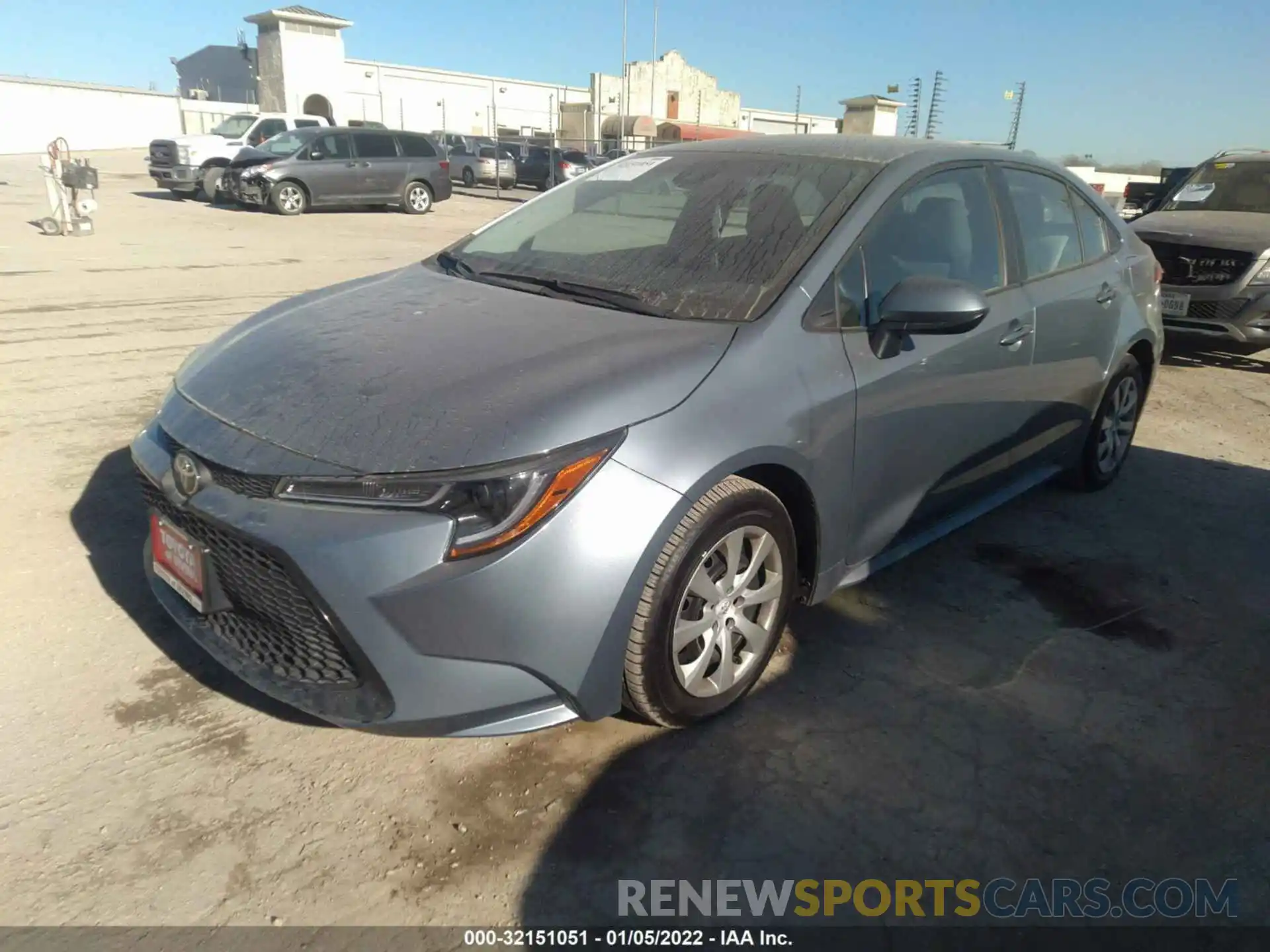 2 Photograph of a damaged car 5YFEPMAEXMP172969 TOYOTA COROLLA 2021