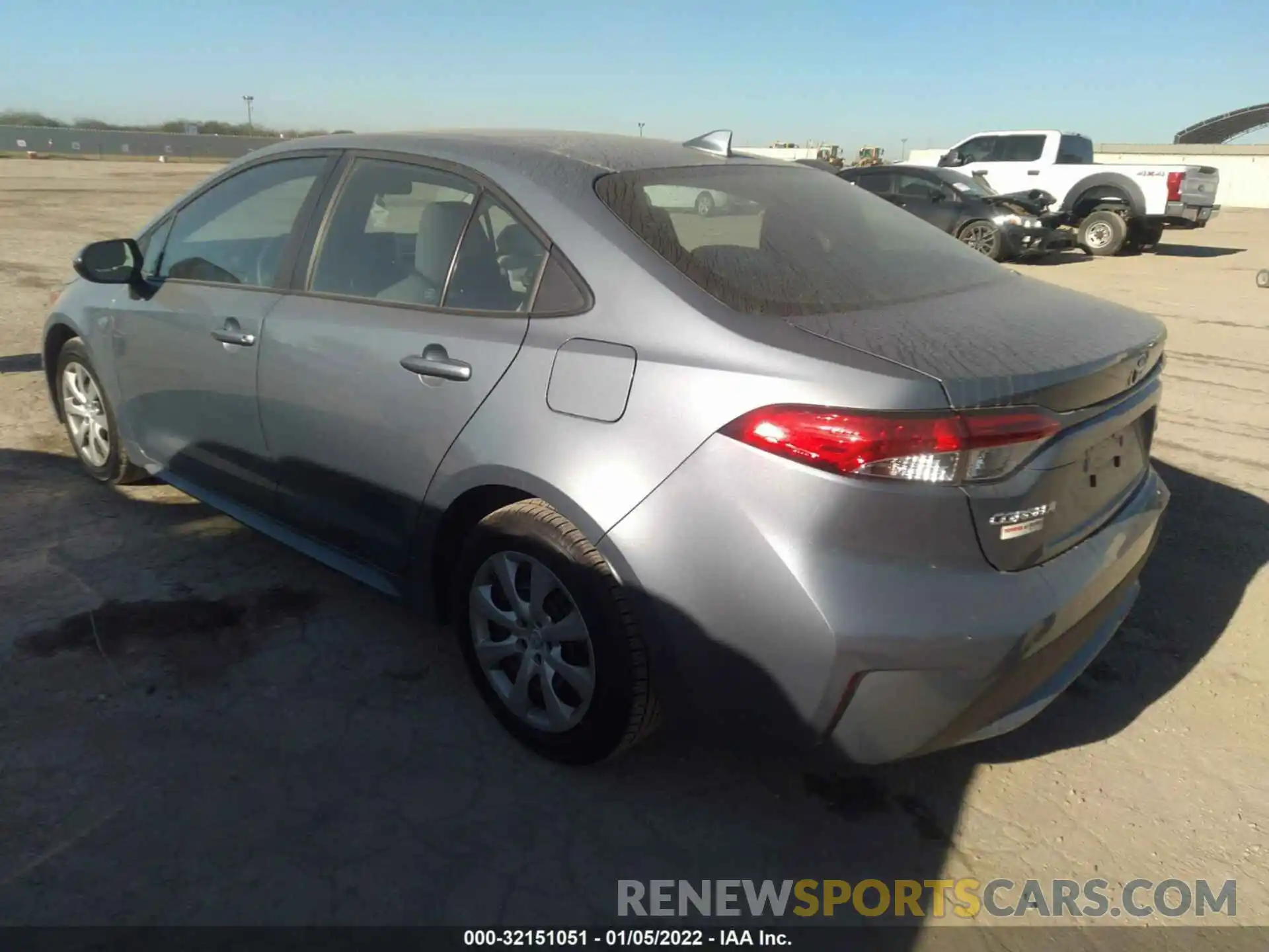 3 Photograph of a damaged car 5YFEPMAEXMP172969 TOYOTA COROLLA 2021