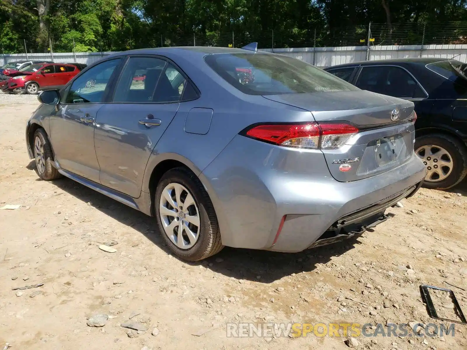 3 Photograph of a damaged car 5YFEPMAEXMP174222 TOYOTA COROLLA 2021