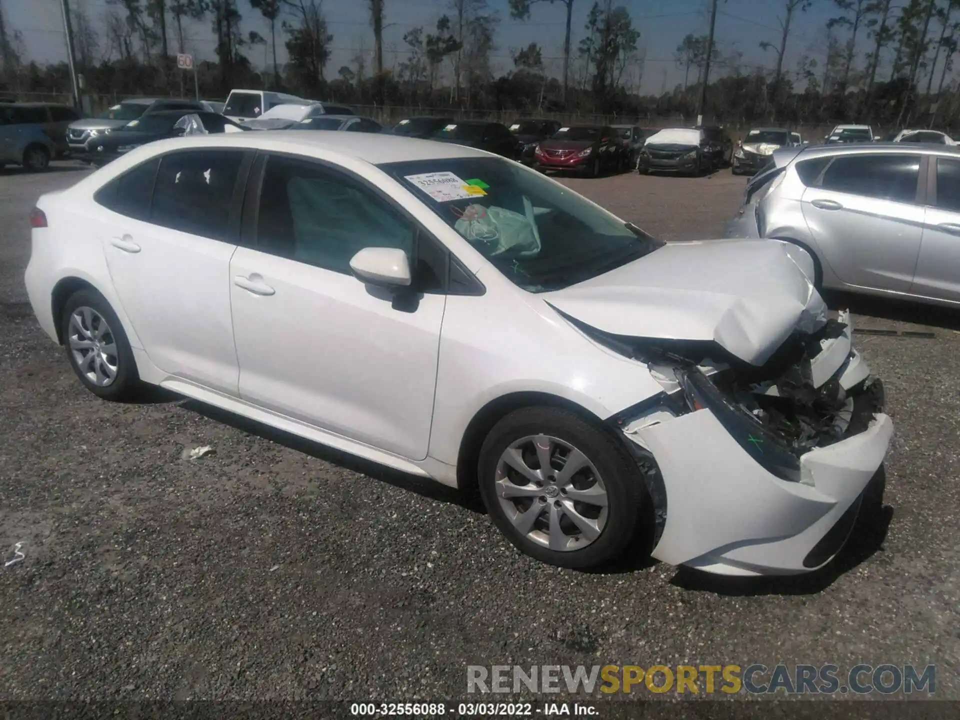 1 Photograph of a damaged car 5YFEPMAEXMP174317 TOYOTA COROLLA 2021