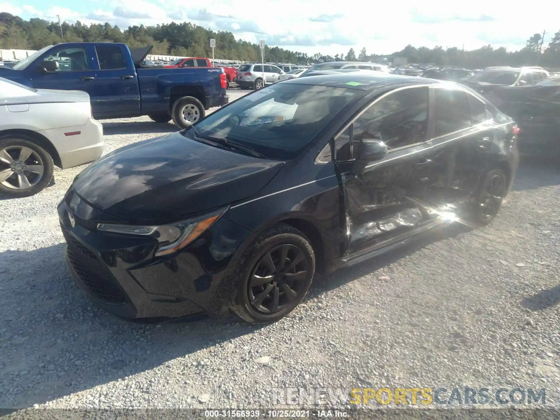 2 Photograph of a damaged car 5YFEPMAEXMP174351 TOYOTA COROLLA 2021