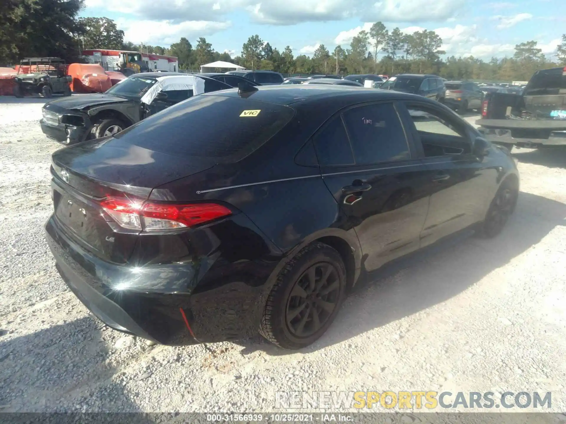 4 Photograph of a damaged car 5YFEPMAEXMP174351 TOYOTA COROLLA 2021