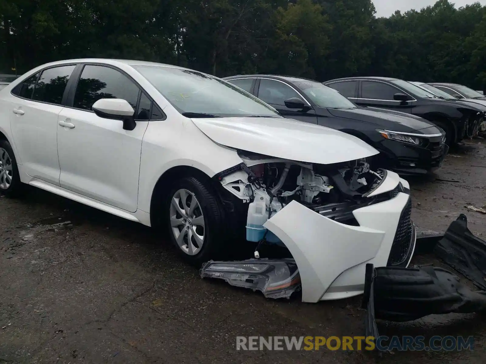 1 Photograph of a damaged car 5YFEPMAEXMP174527 TOYOTA COROLLA 2021