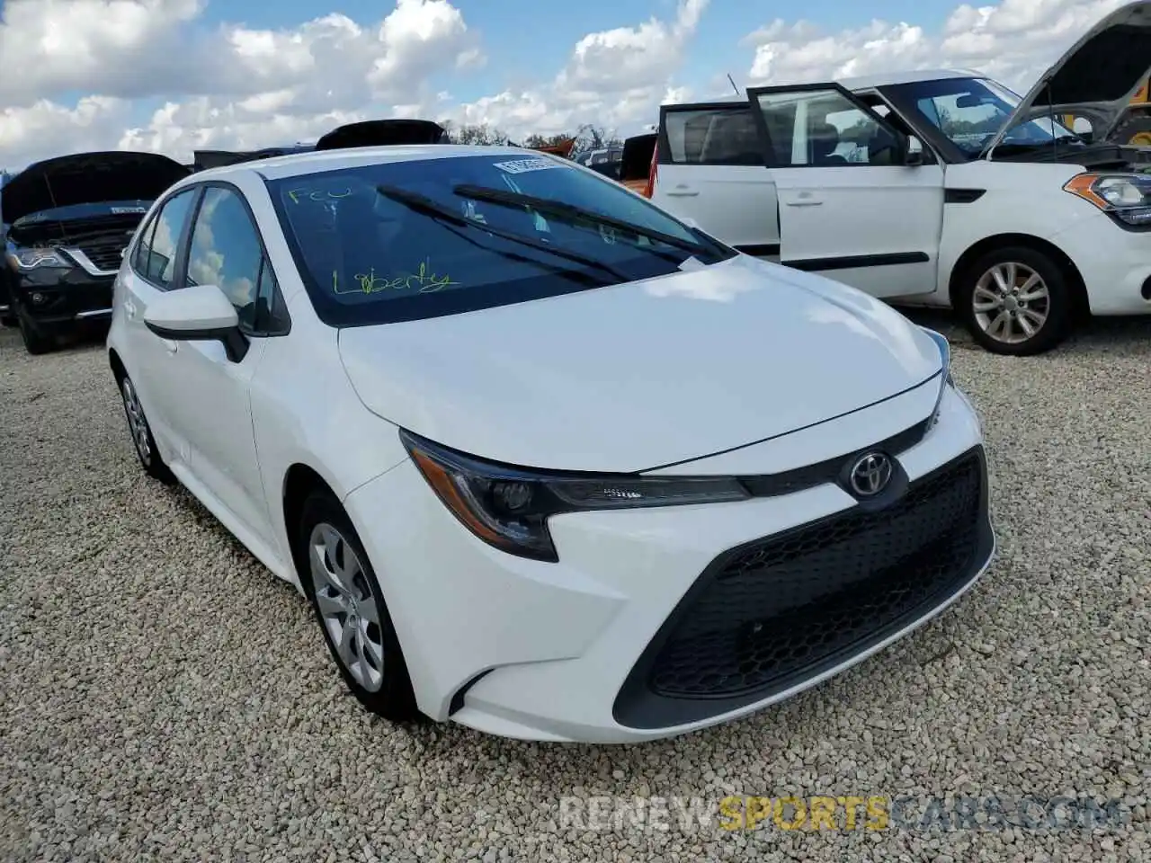 1 Фотография поврежденного автомобиля 5YFEPMAEXMP174589 TOYOTA COROLLA 2021