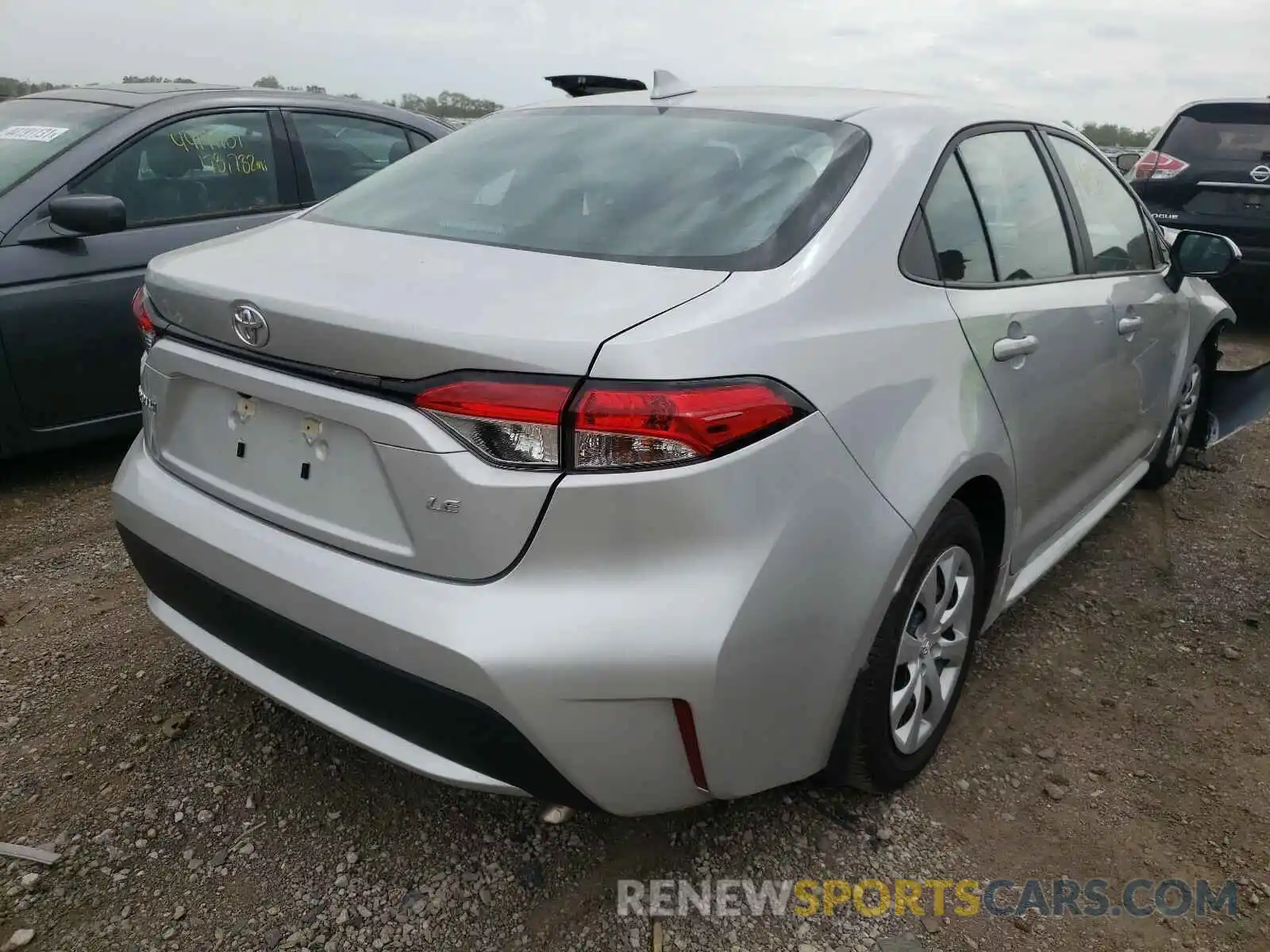 4 Photograph of a damaged car 5YFEPMAEXMP175032 TOYOTA COROLLA 2021