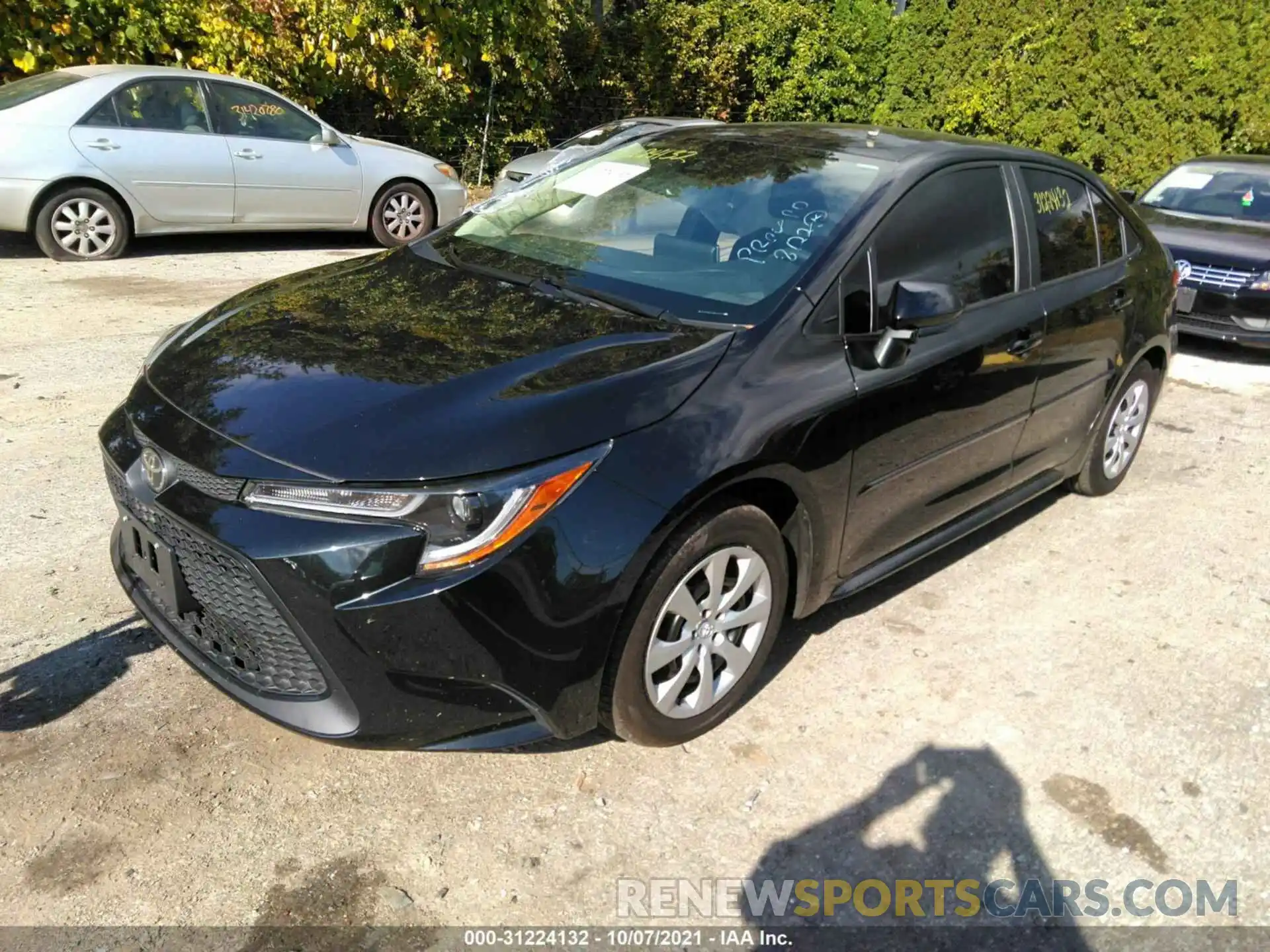 2 Photograph of a damaged car 5YFEPMAEXMP175449 TOYOTA COROLLA 2021