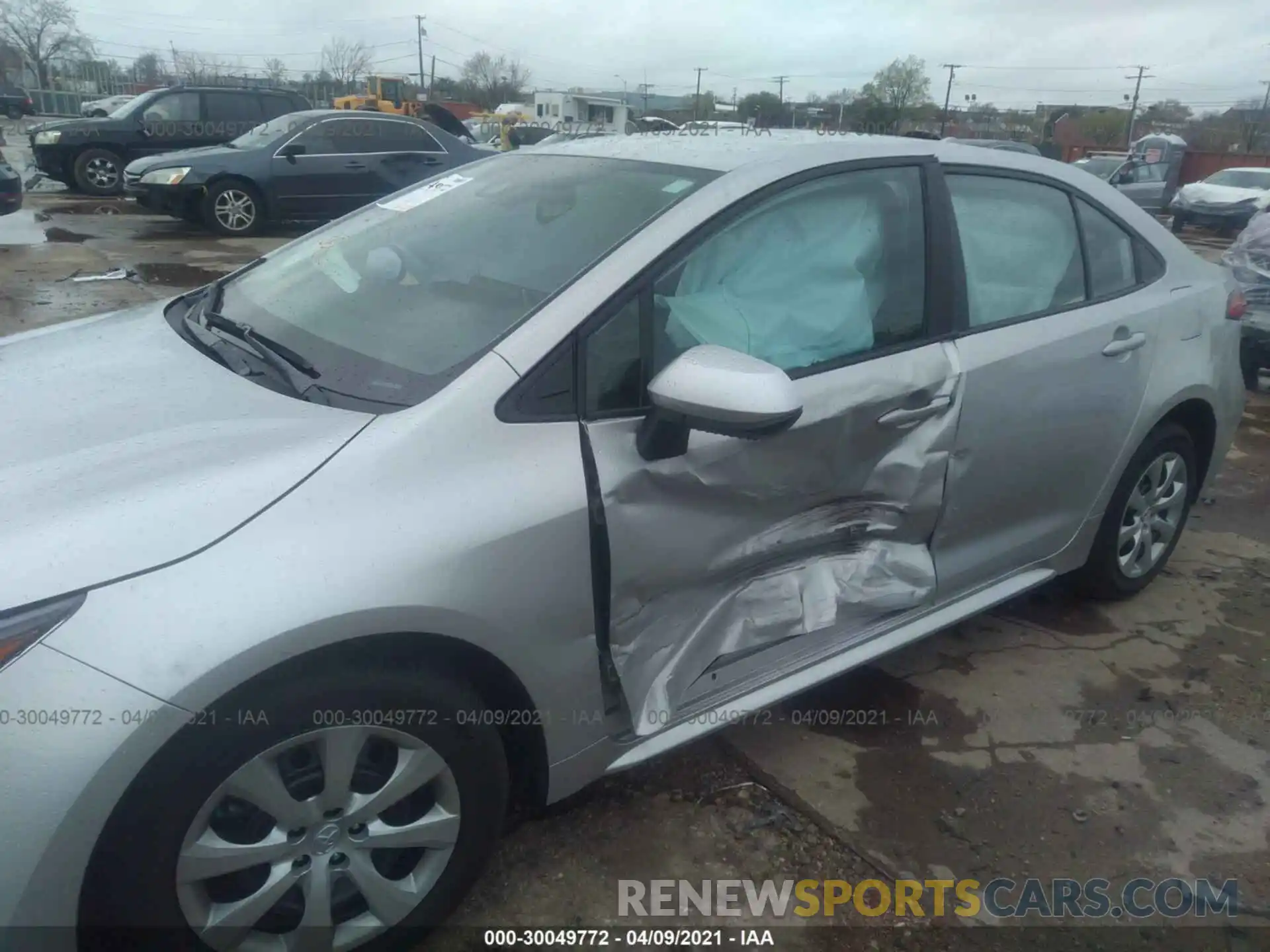 6 Photograph of a damaged car 5YFEPMAEXMP175550 TOYOTA COROLLA 2021