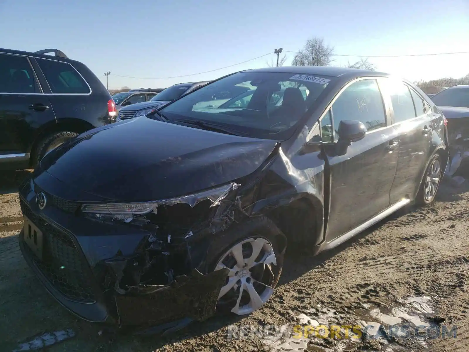 2 Photograph of a damaged car 5YFEPMAEXMP176438 TOYOTA COROLLA 2021