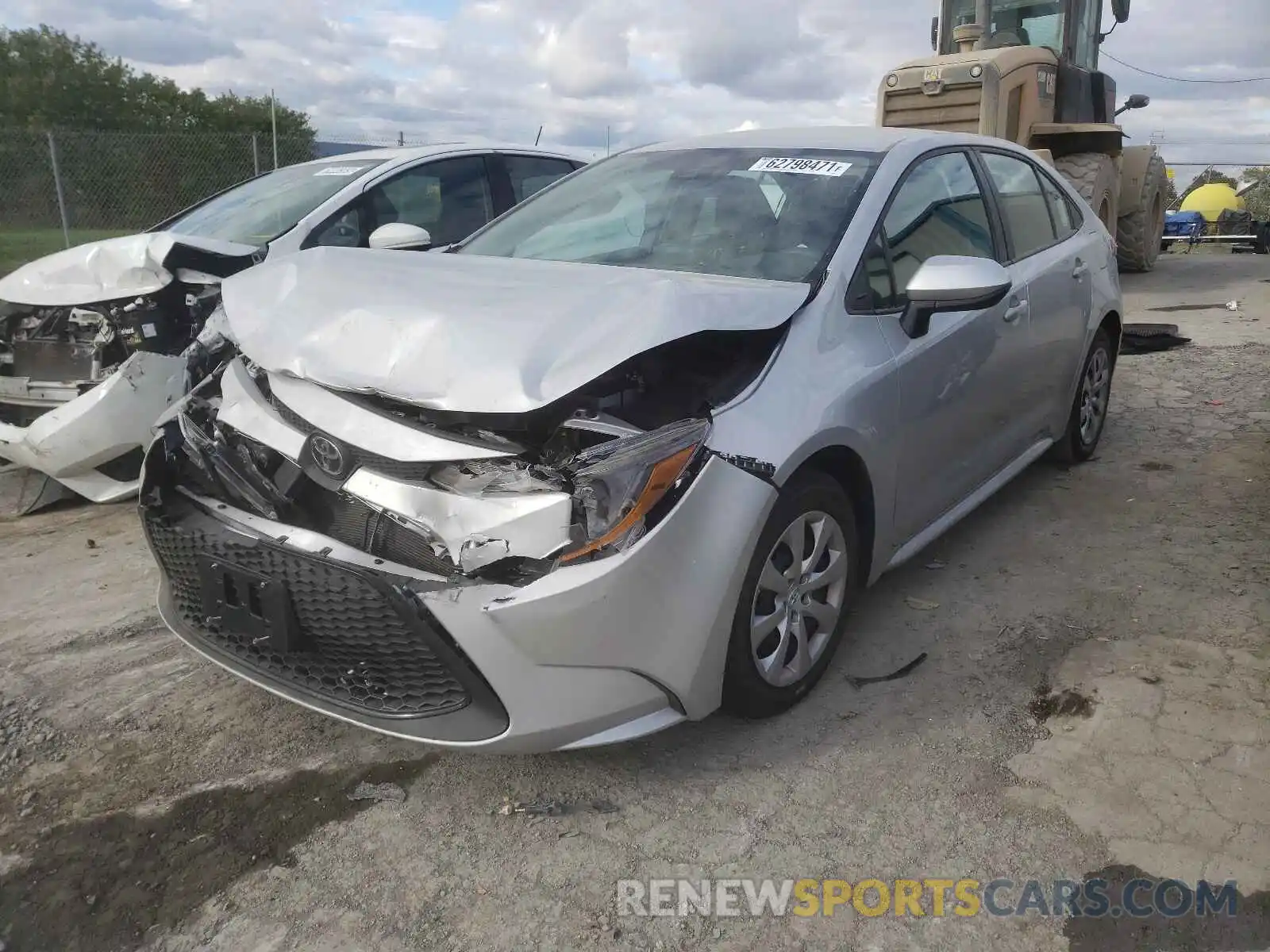 2 Photograph of a damaged car 5YFEPMAEXMP178948 TOYOTA COROLLA 2021